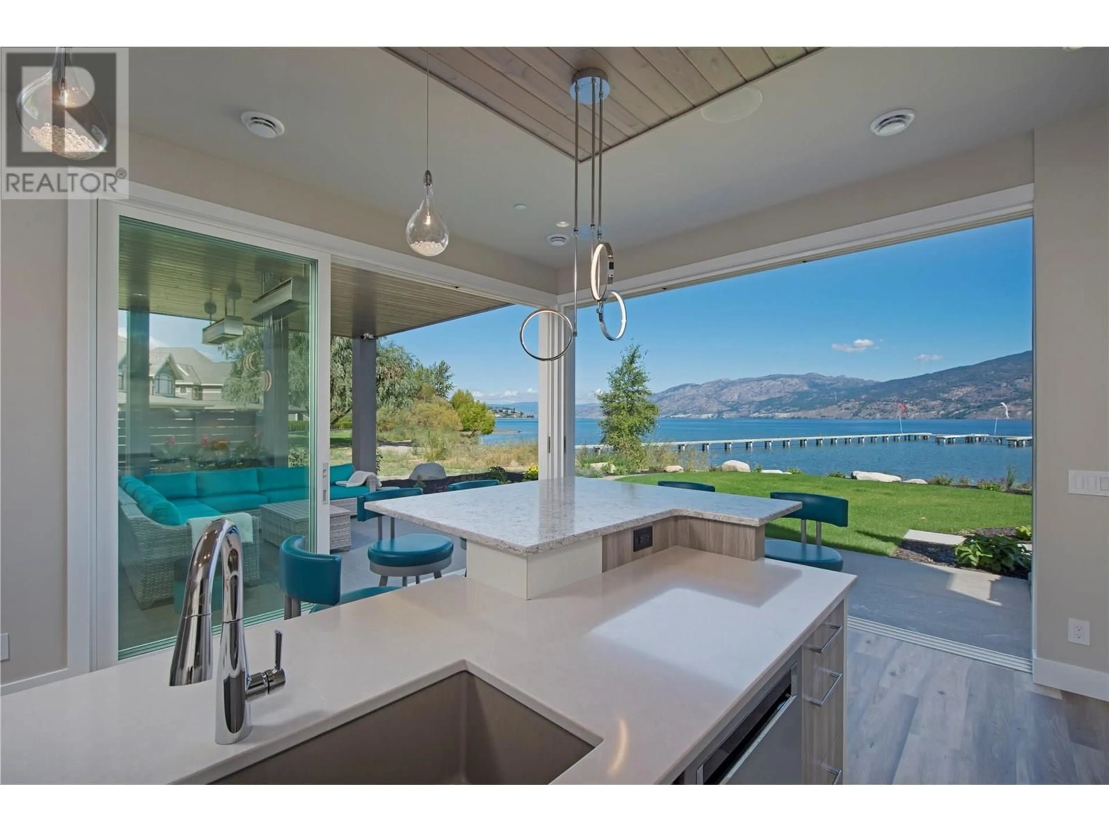 Contemporary kitchen, ceramic/tile floor for 2750 LANDRY CRESCENT, Summerland British Columbia V0H1Z9
