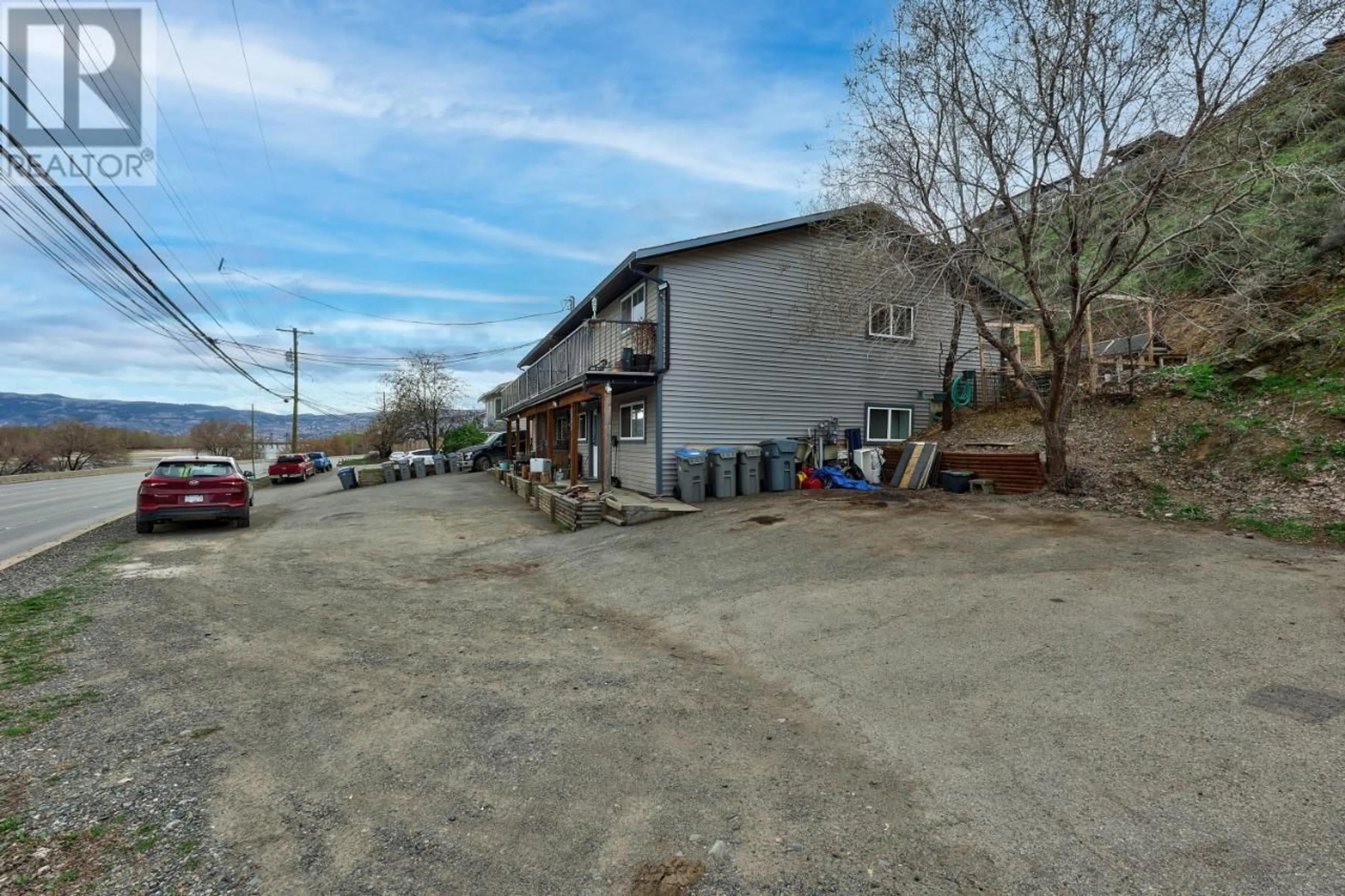A pic from outside/outdoor area/front of a property/back of a property/a pic from drone, unknown for 2090/2092 WESTSYDE ROAD, Kamloops British Columbia V2B7C2