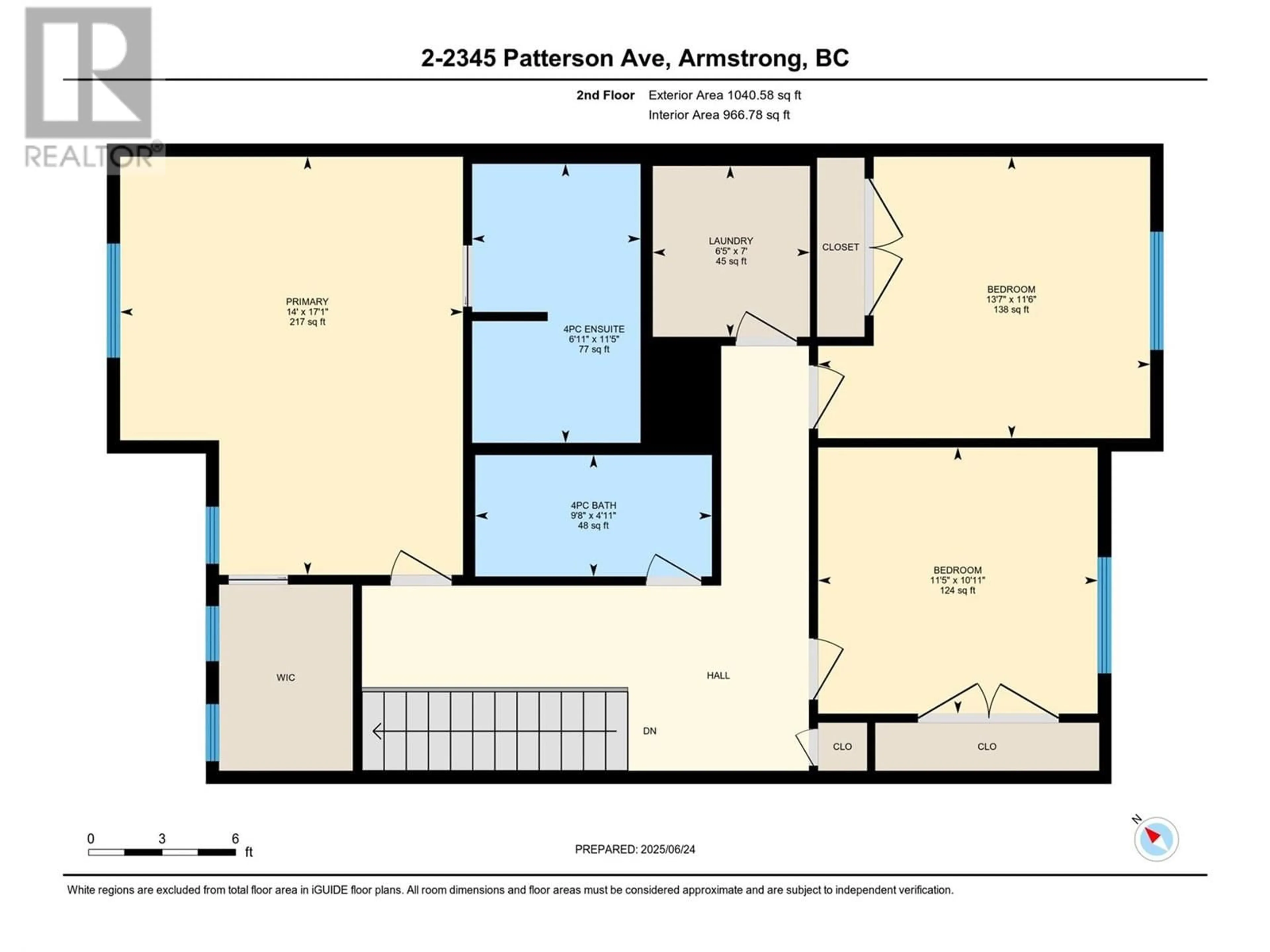 Floor plan for 102 - 2345 PATTERSON AVENUE, Armstrong British Columbia V0E1B1