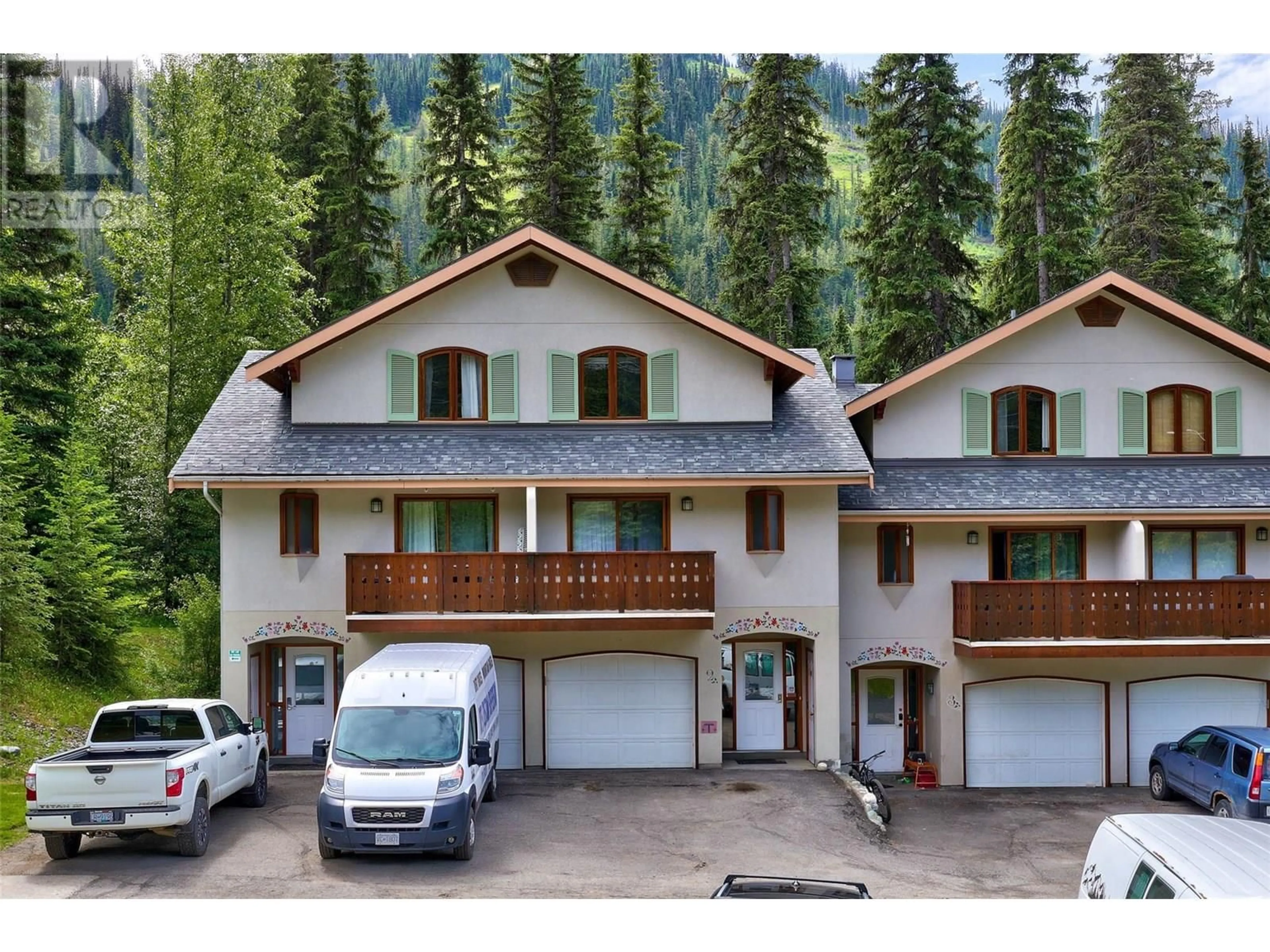 A pic from outside/outdoor area/front of a property/back of a property/a pic from drone, unknown for 2 - 2160 SUN PEAKS ROAD, Sun Peaks British Columbia V0E5N0