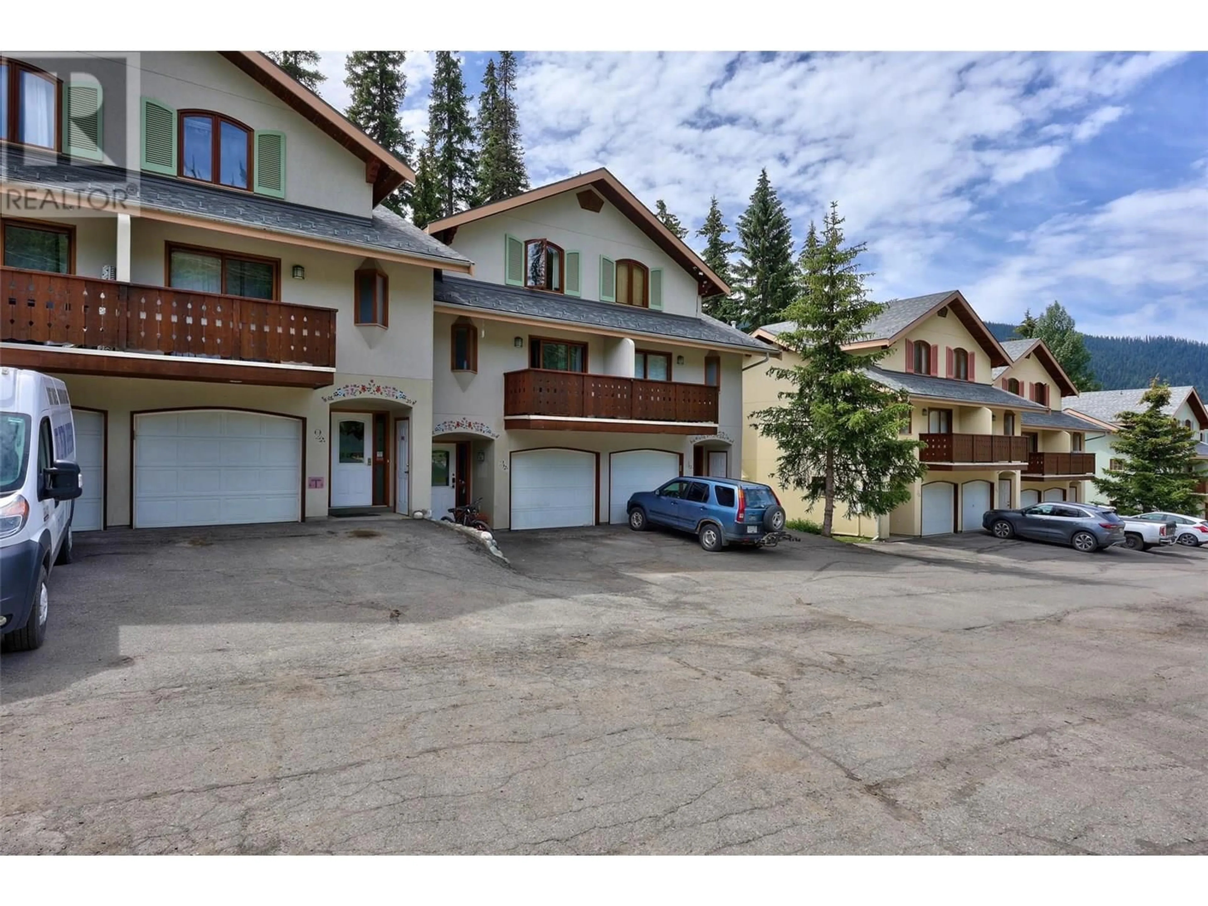 A pic from outside/outdoor area/front of a property/back of a property/a pic from drone, street for 2 - 2160 SUN PEAKS ROAD, Sun Peaks British Columbia V0E5N0