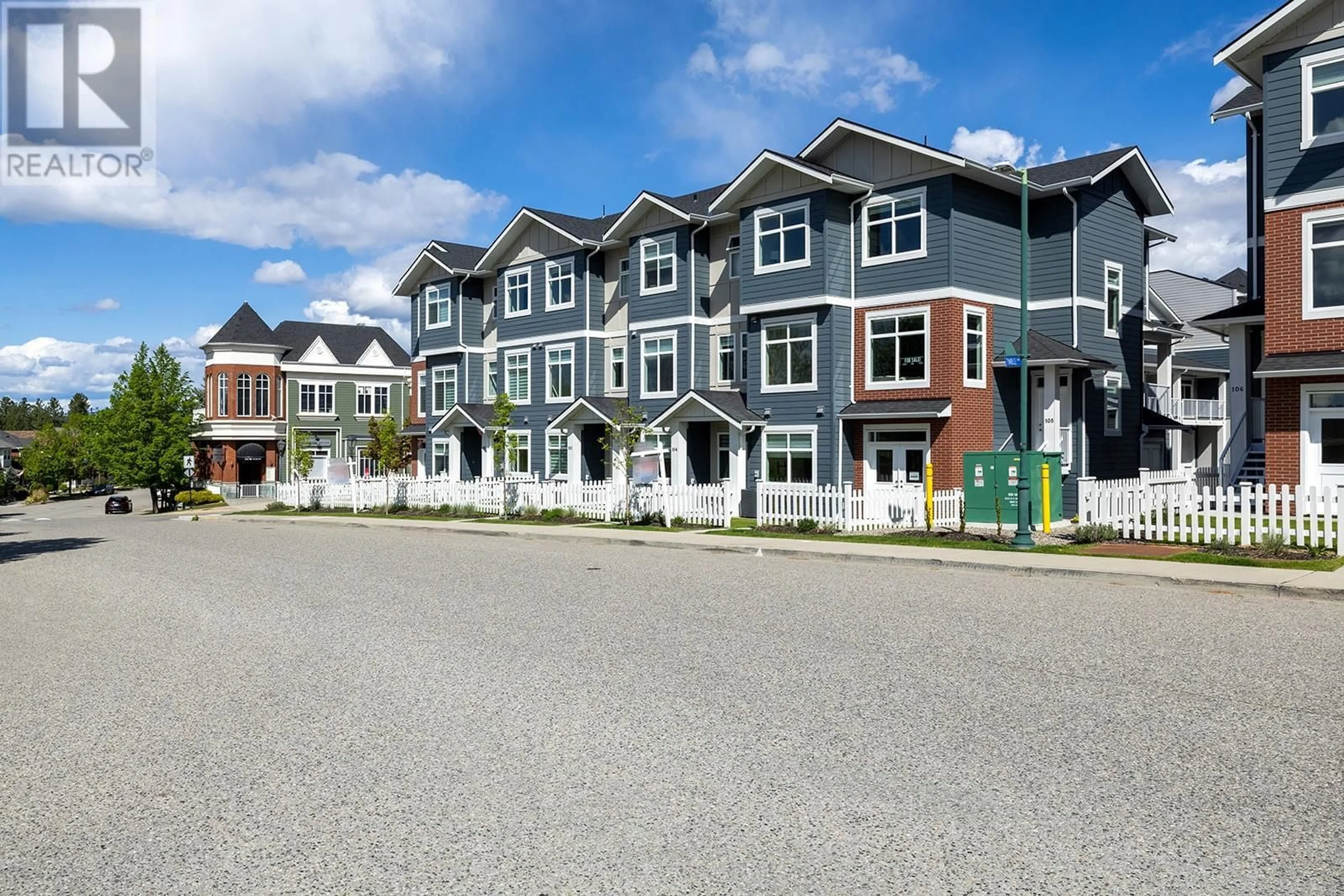 Home with vinyl exterior material, street for 103 - 5300 MAIN STREET, Kelowna British Columbia V1W0C1