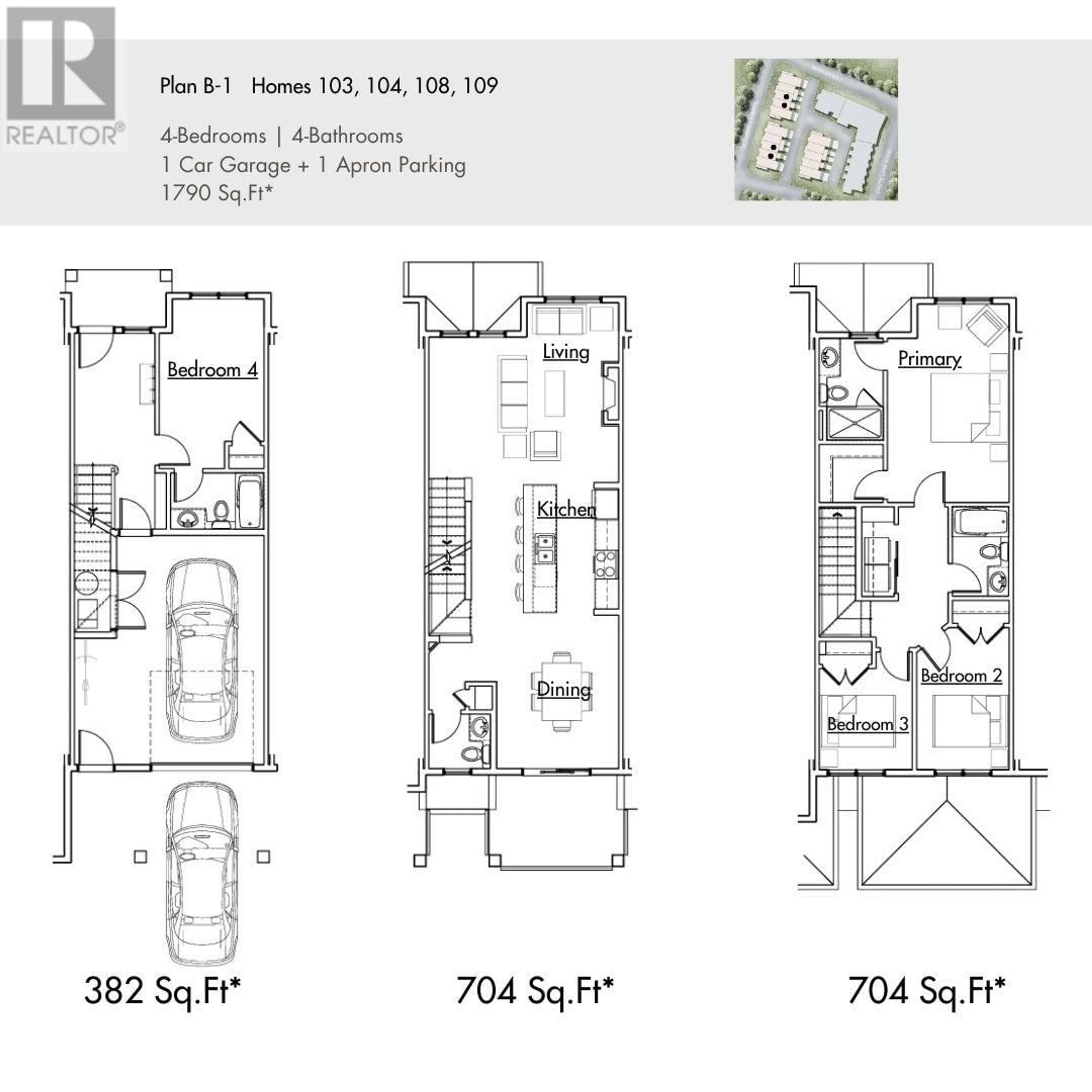 Floor plan for 103 - 5300 MAIN STREET, Kelowna British Columbia V1W0C1