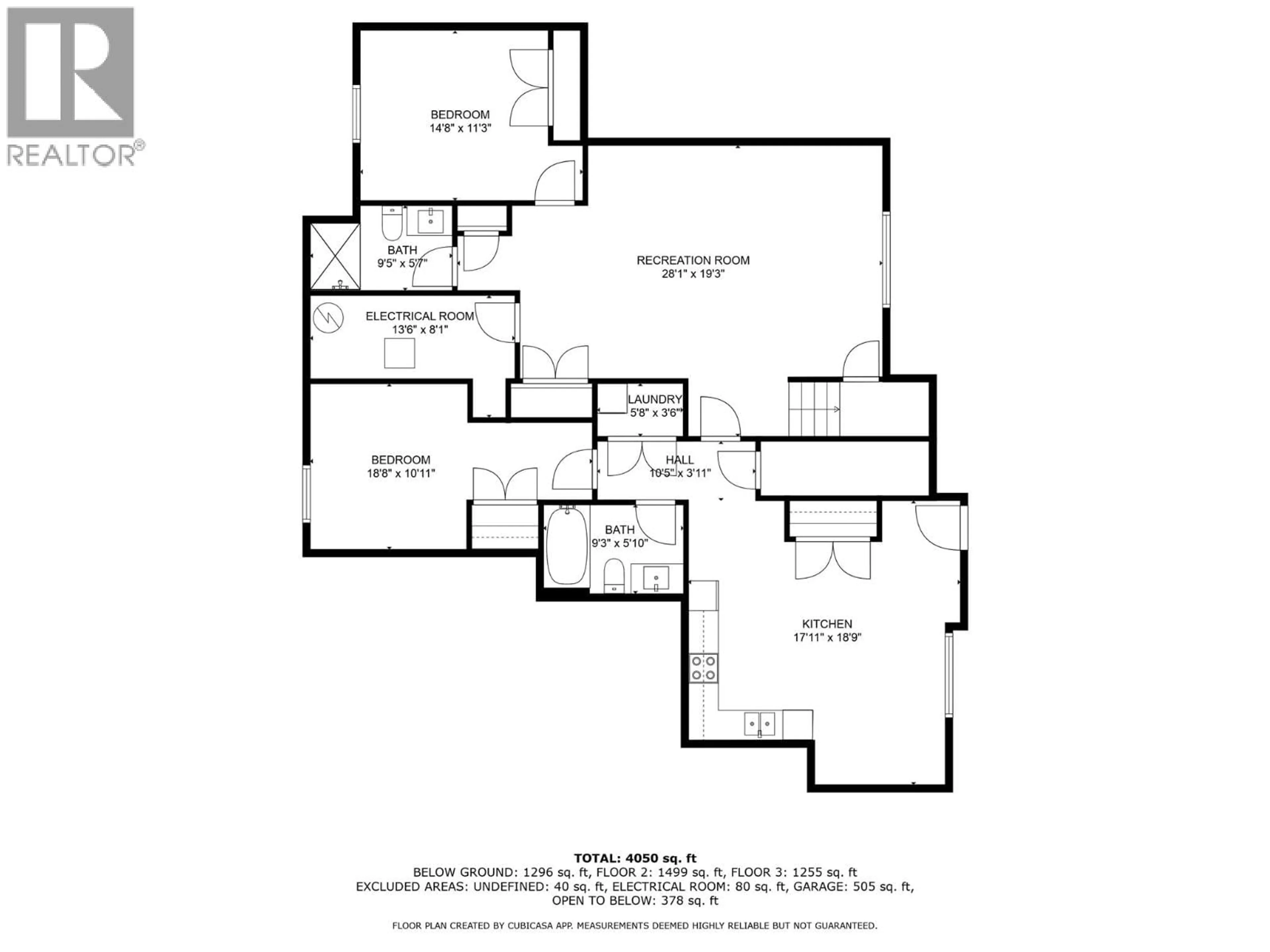 Floor plan for 1439 WHISTLING PINE PLACE, Kelowna British Columbia V1V2C6