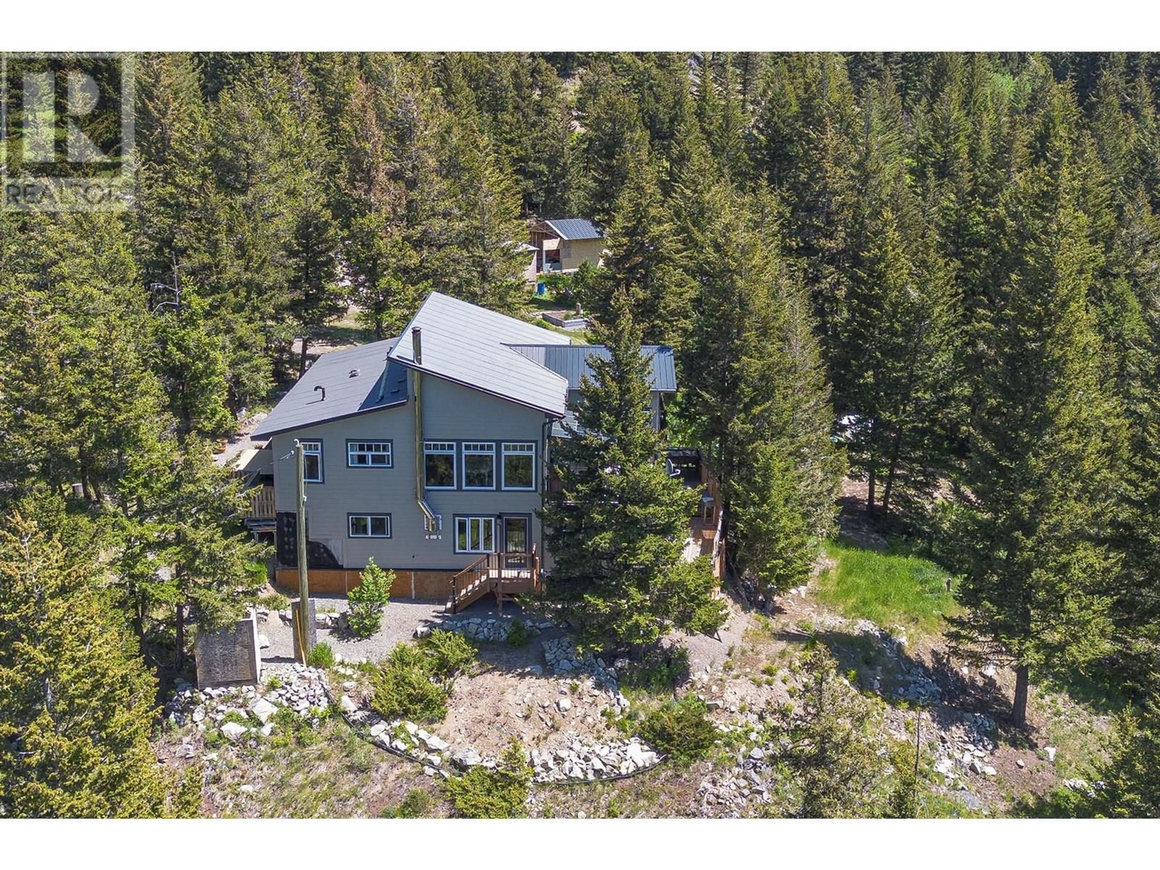 A pic from outside/outdoor area/front of a property/back of a property/a pic from drone, unknown for 2628 ROSE HILL ROAD, Kamloops British Columbia V0E2A0