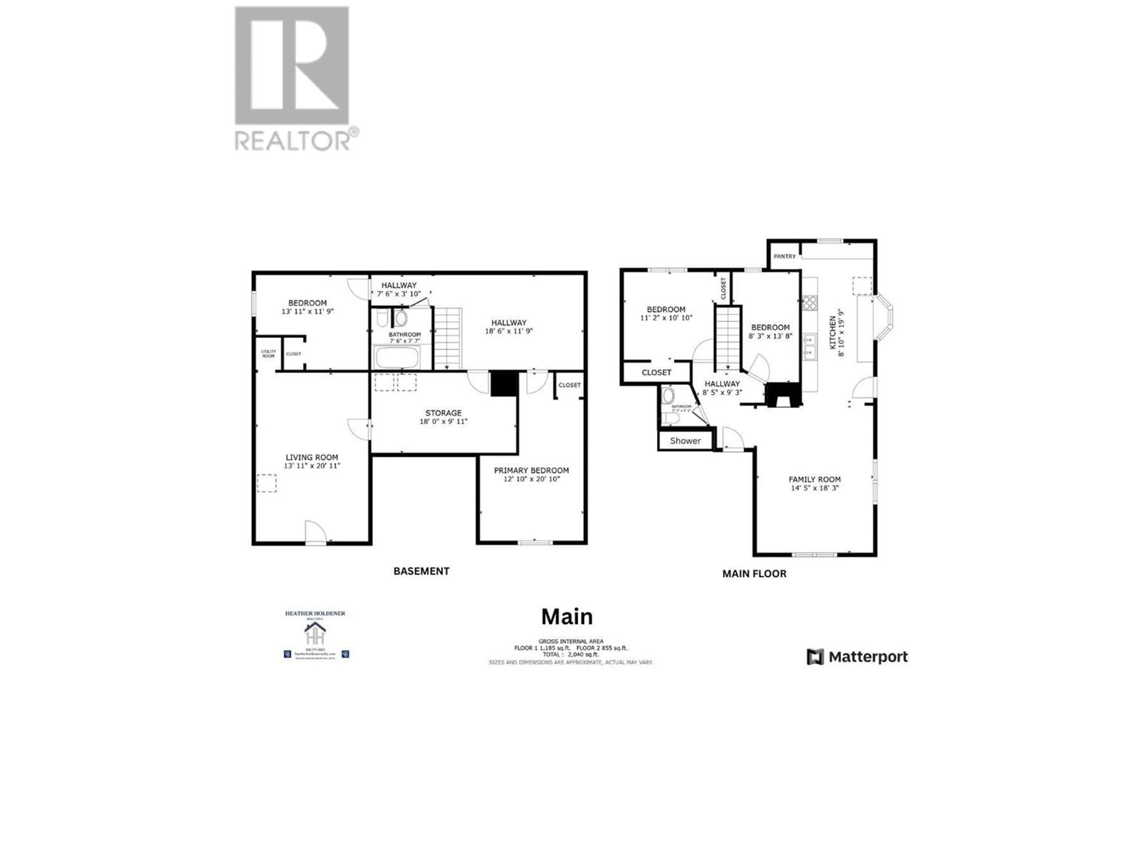 Floor plan for 301 HART STREET, Nelson British Columbia V1L5N4