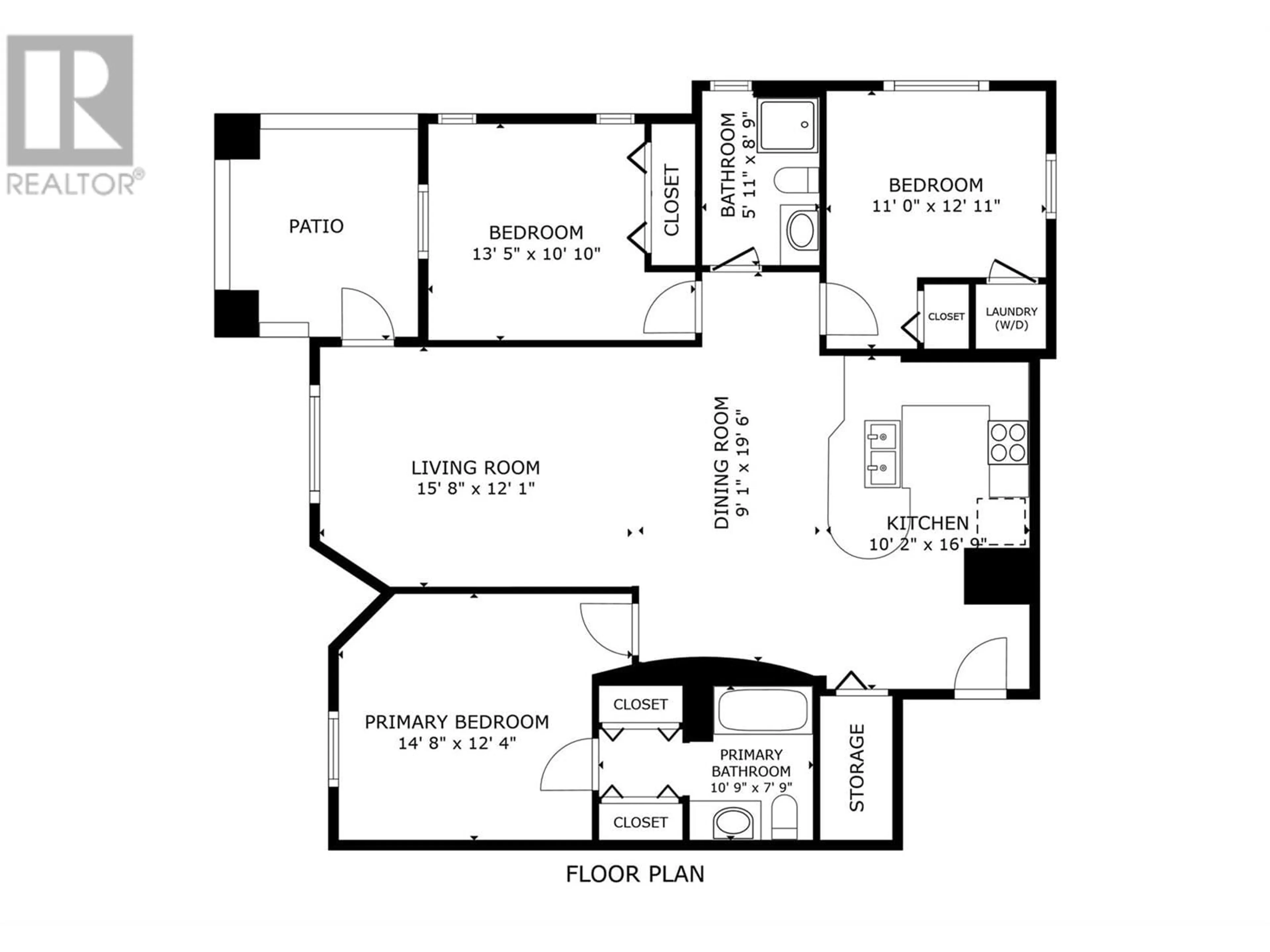 Floor plan for 1102 - 3168 VIA CENTRALE OTHER, Kelowna British Columbia V1V2R6