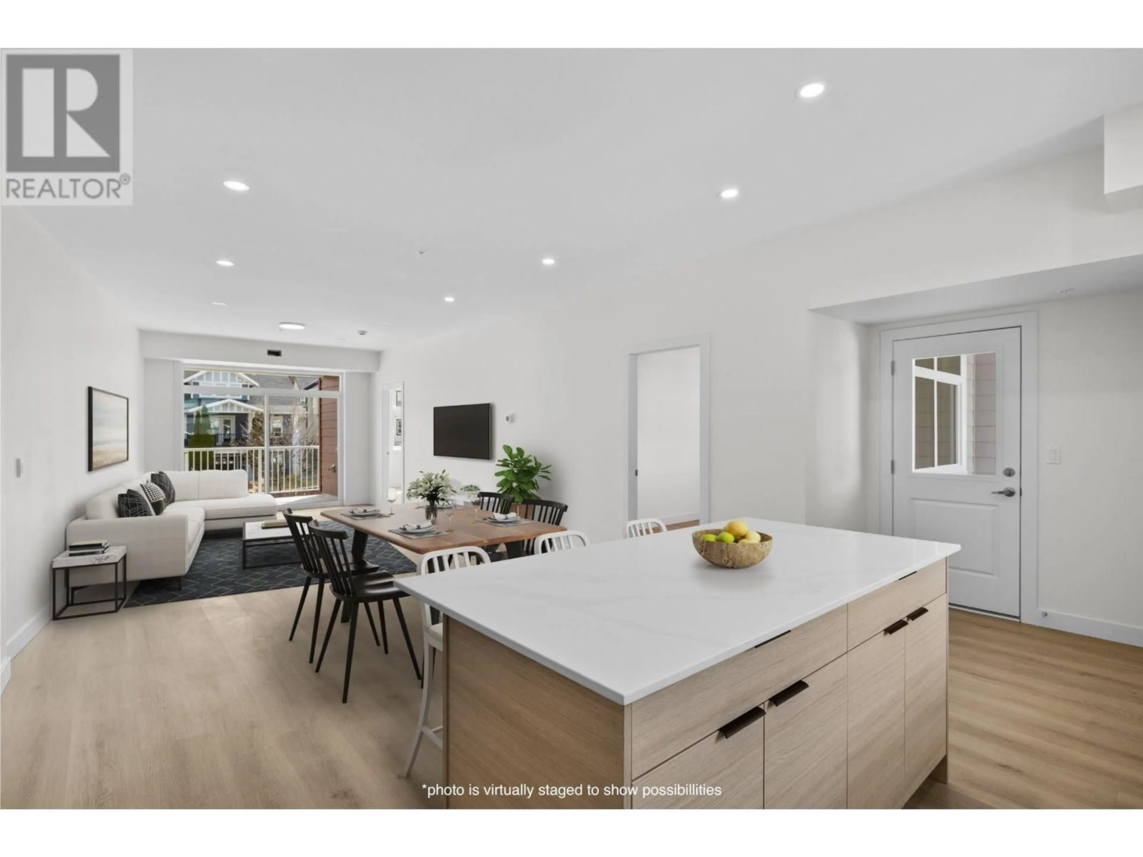 Open concept kitchen, unknown for 204 - 5300 MAIN STREET, Kelowna British Columbia V1W0C1