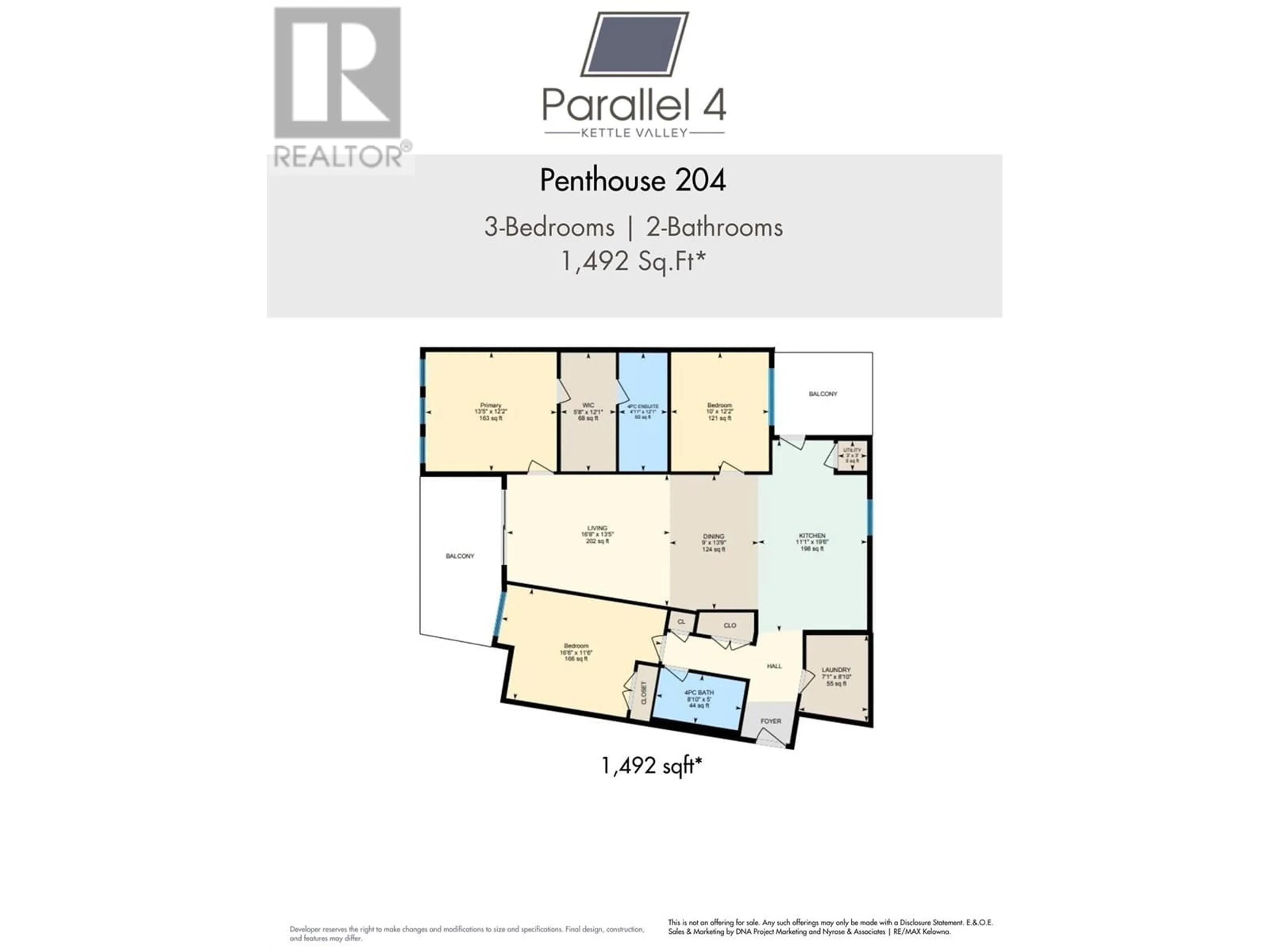Floor plan for 204 - 5300 MAIN STREET, Kelowna British Columbia V1W0C1