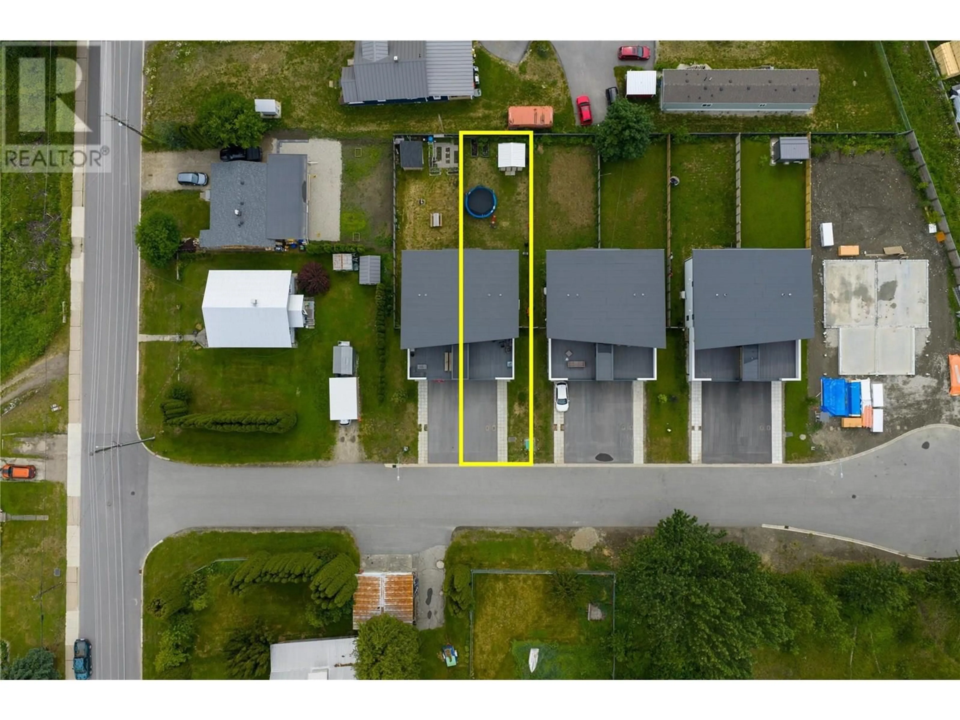 A pic from outside/outdoor area/front of a property/back of a property/a pic from drone, street for 715 OLYNYK ROAD, Revelstoke British Columbia V0E2S0