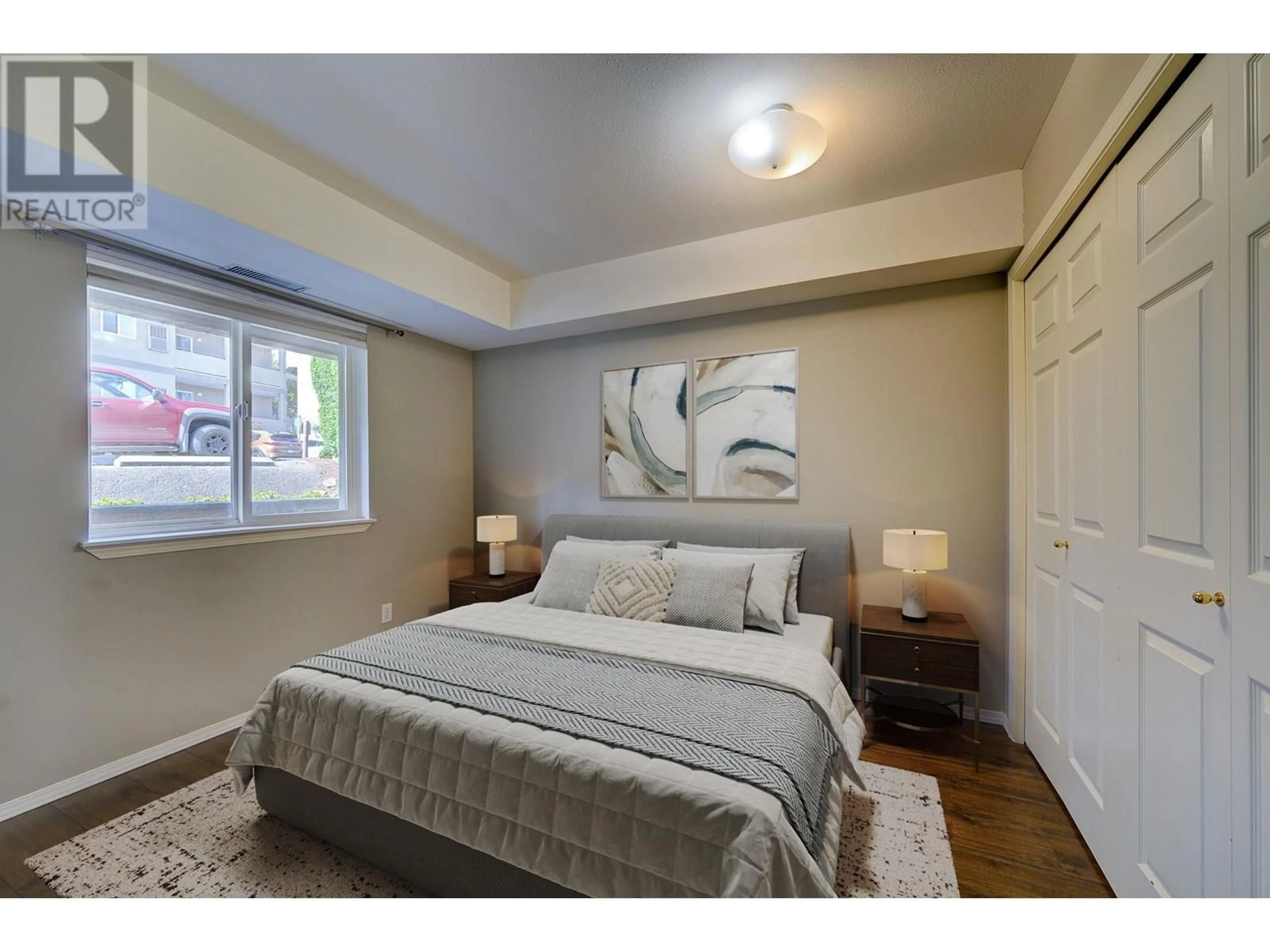 Bedroom with bed, unknown for 106 - 1185 HUGH ALLAN DRIVE, Kamloops British Columbia V1S1T3