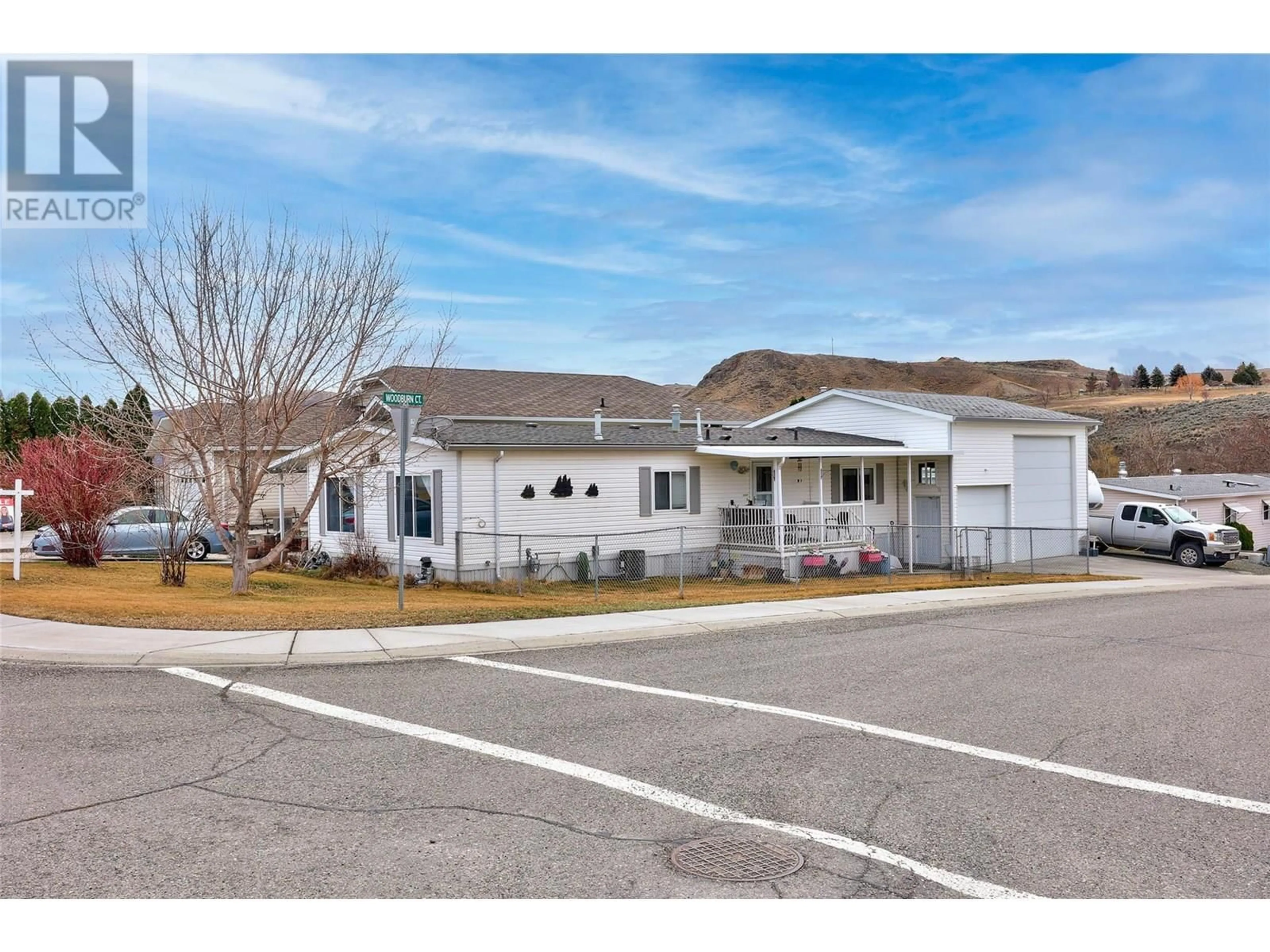 Home with vinyl exterior material, street for 1664 WOODBURN DRIVE, Cache Creek British Columbia V0K1H0