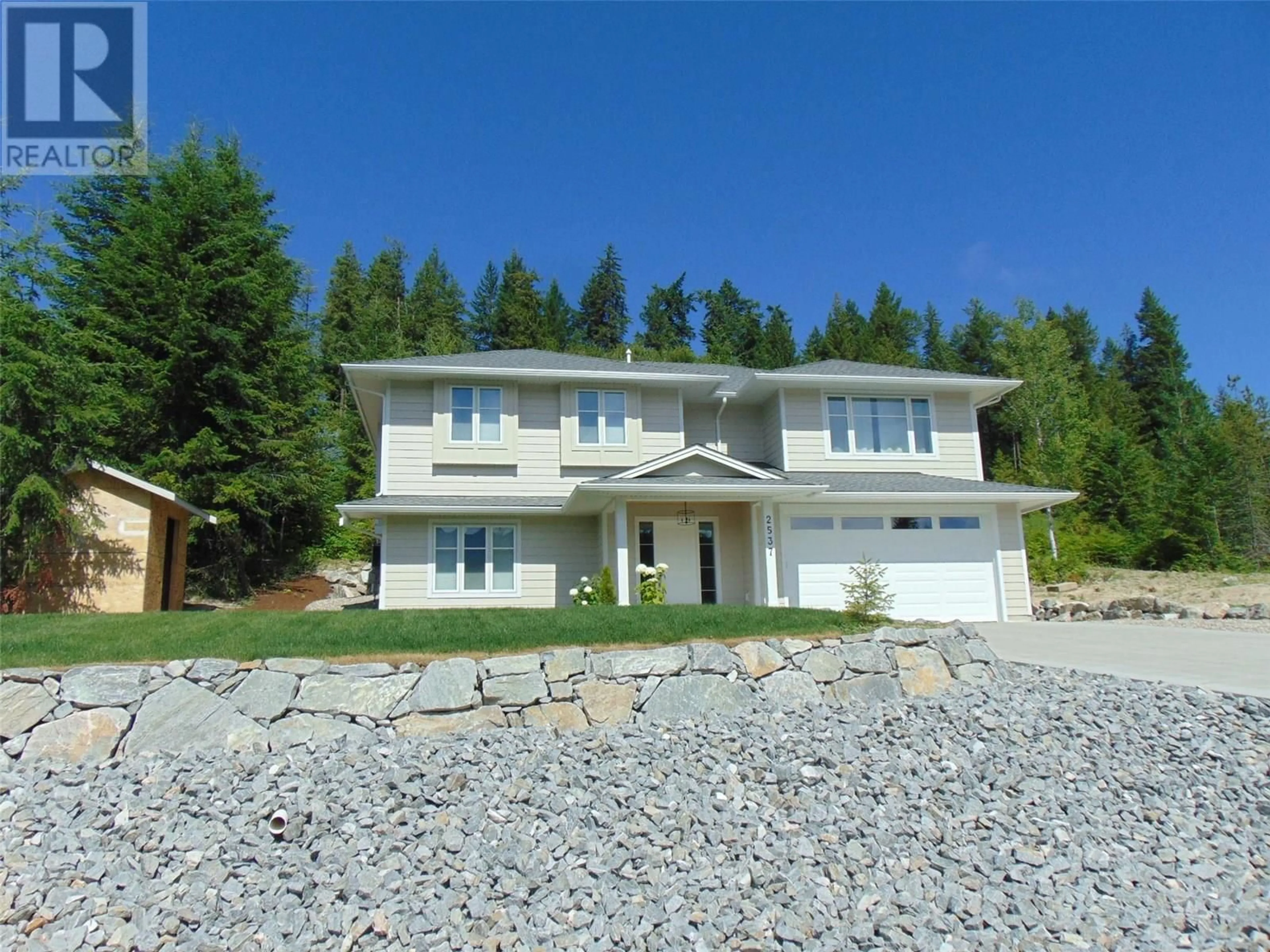 Home with vinyl exterior material, water/lake/river/ocean view for 2537 VALLEY PLACE, Blind Bay British Columbia V0E1H2