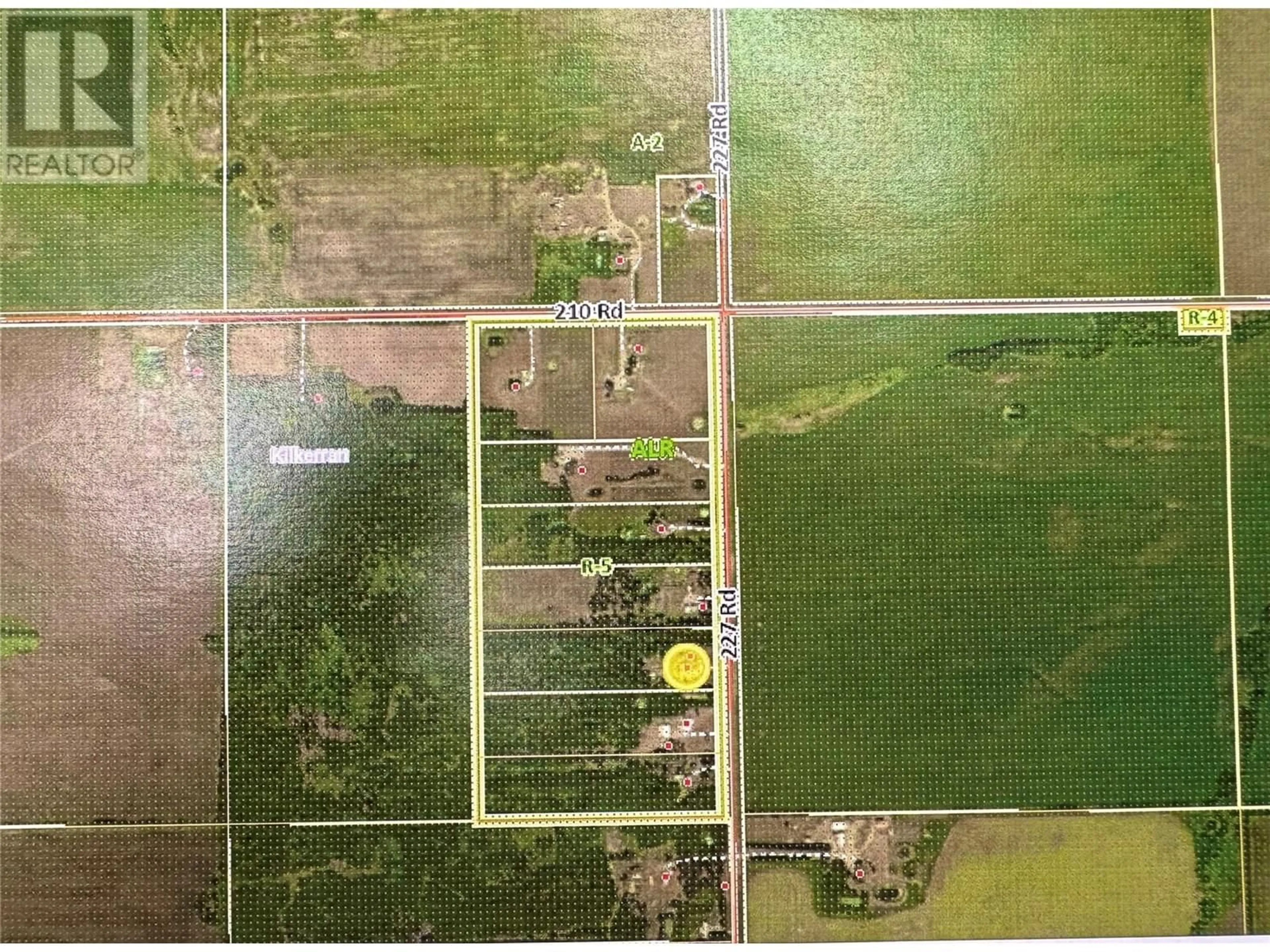 A pic from outside/outdoor area/front of a property/back of a property/a pic from drone, street for 8839 227 ROAD, Dawson Creek British Columbia V1G5A1