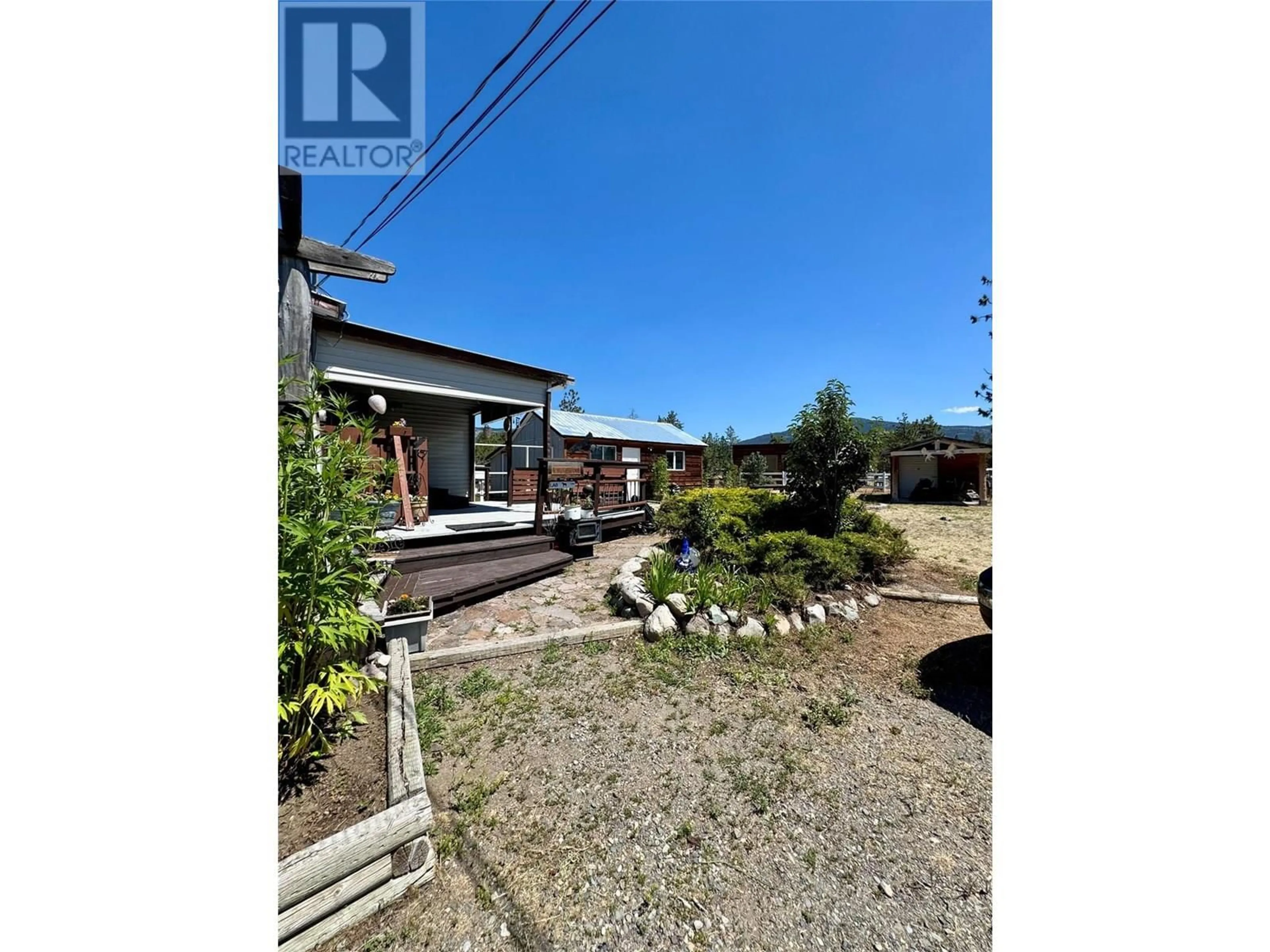 A pic from outside/outdoor area/front of a property/back of a property/a pic from drone, street for 2528 ABERDEEN ROAD, Merritt British Columbia V0K1Y0