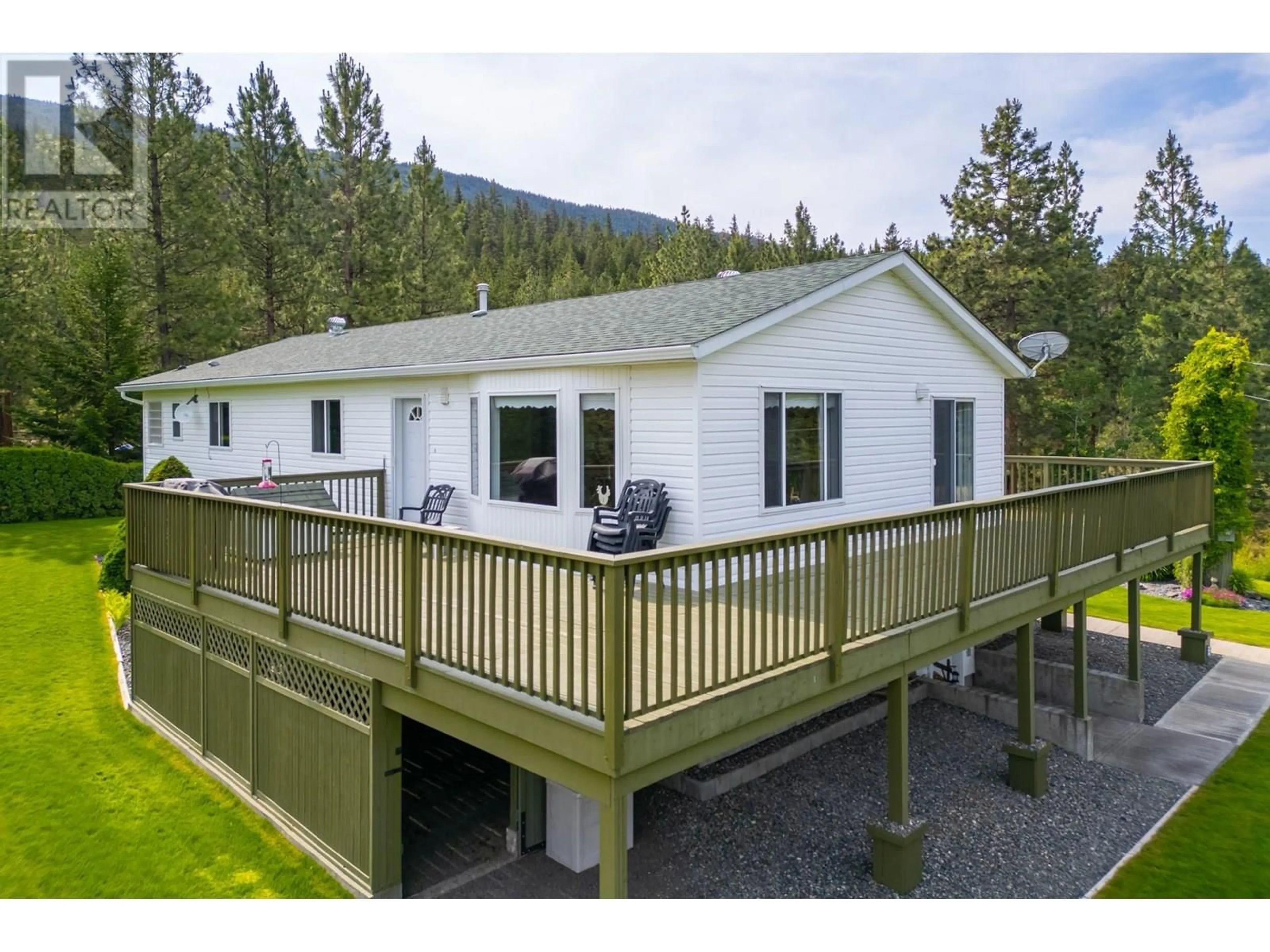 Home with vinyl exterior material, mountain view for 116 COLDWATER ROAD, Merritt British Columbia V1K1B8