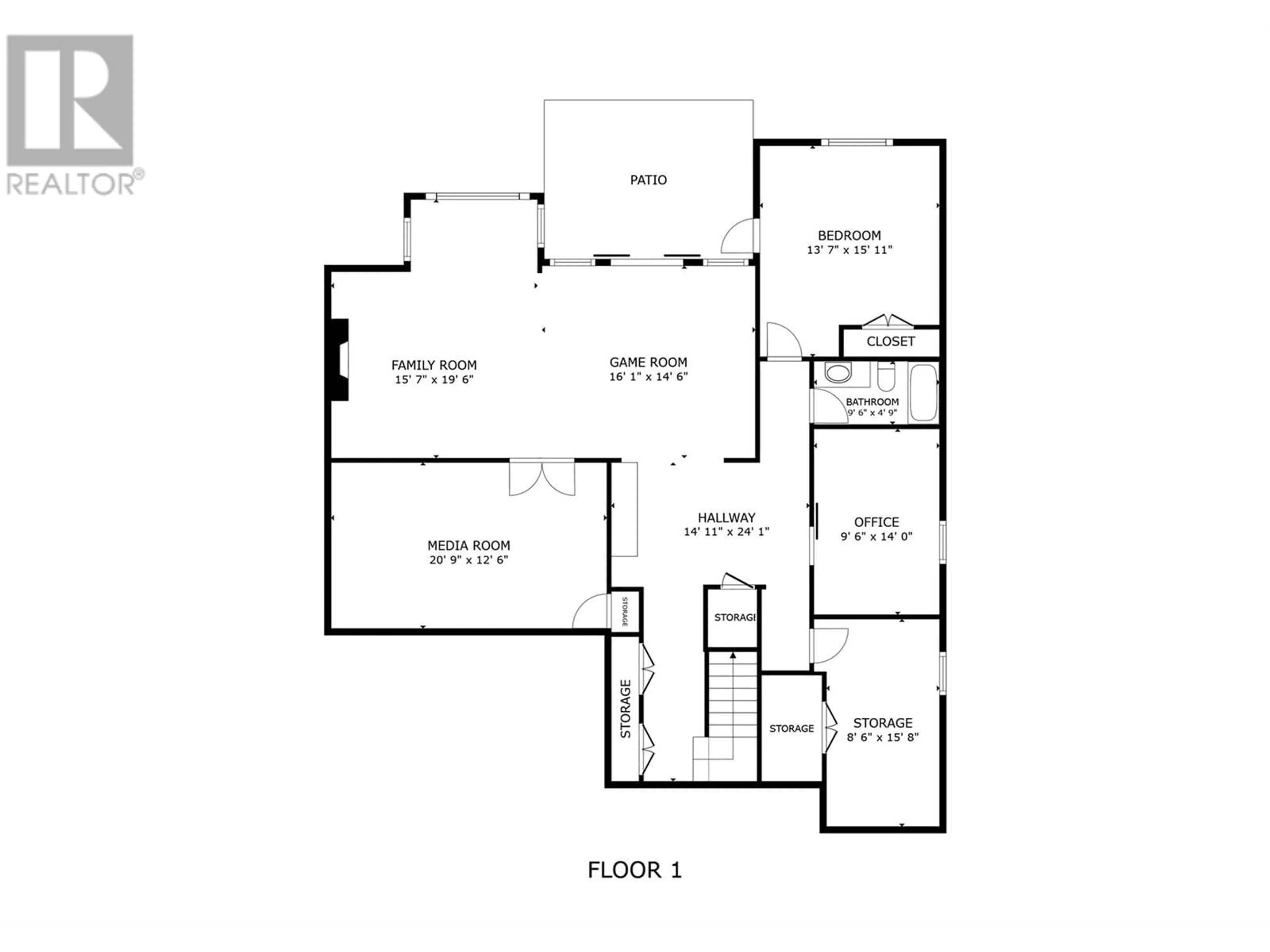 Floor plan for 1792 CAPISTRANO PEAKS CRESCENT, Kelowna British Columbia V1V2N1