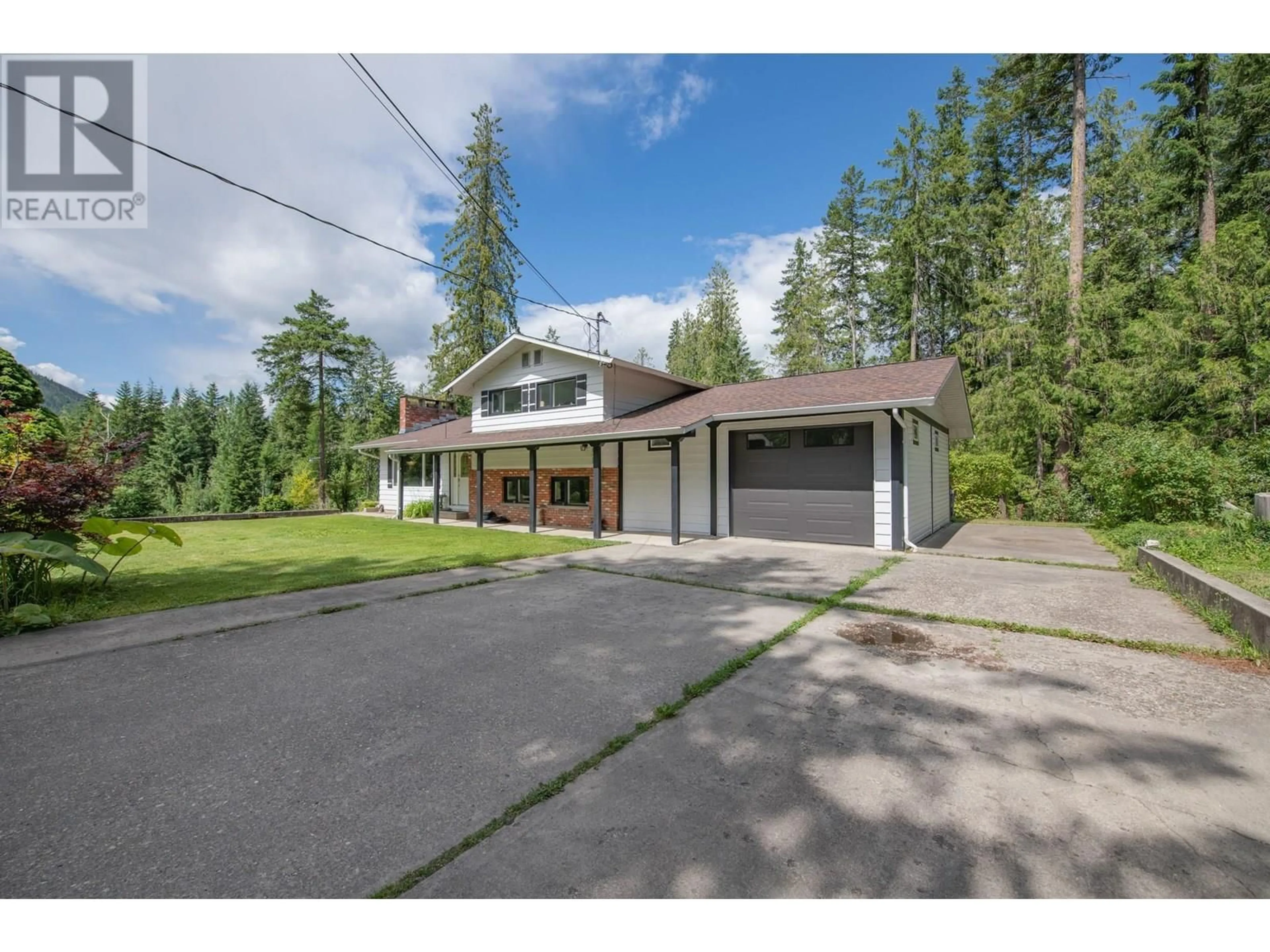 A pic from outside/outdoor area/front of a property/back of a property/a pic from drone, street for 40 ROSOMAN ROAD, Enderby British Columbia V4Y4K4