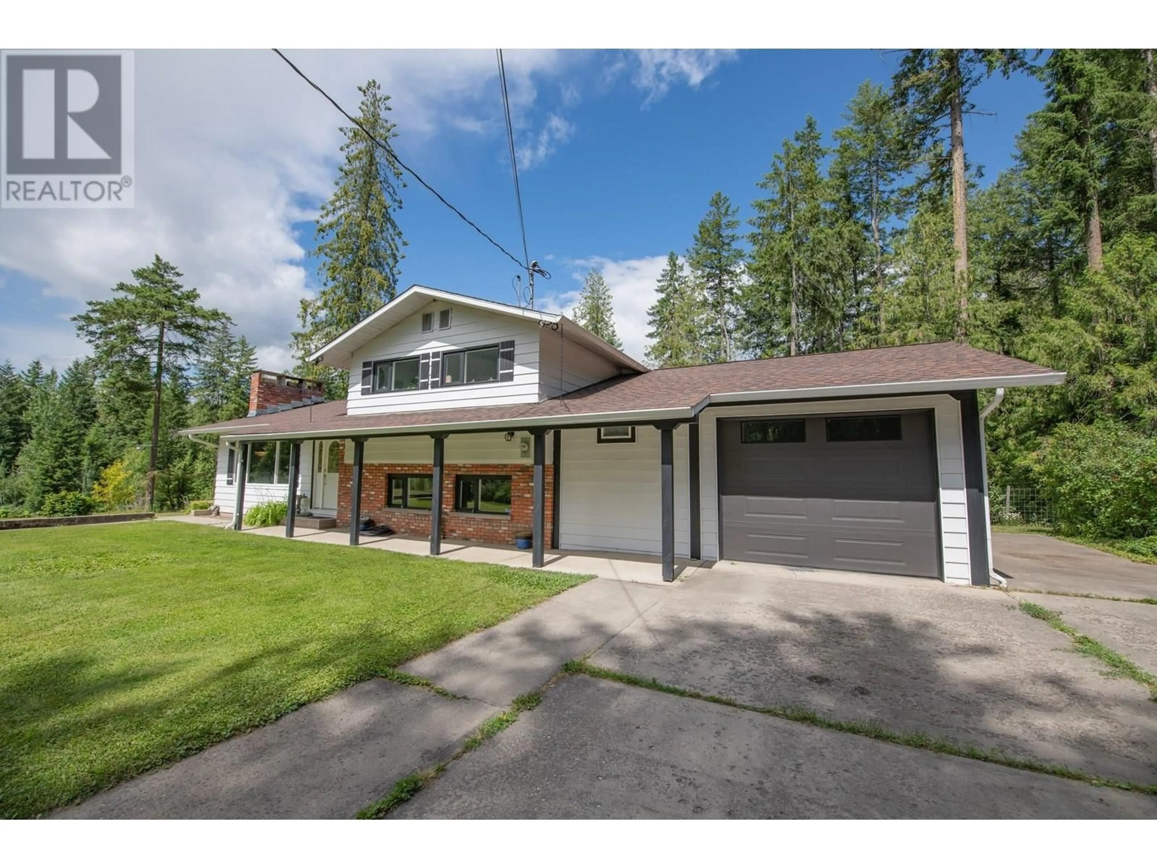 A pic from outside/outdoor area/front of a property/back of a property/a pic from drone, street for 40 ROSOMAN ROAD, Enderby British Columbia V4Y4K4
