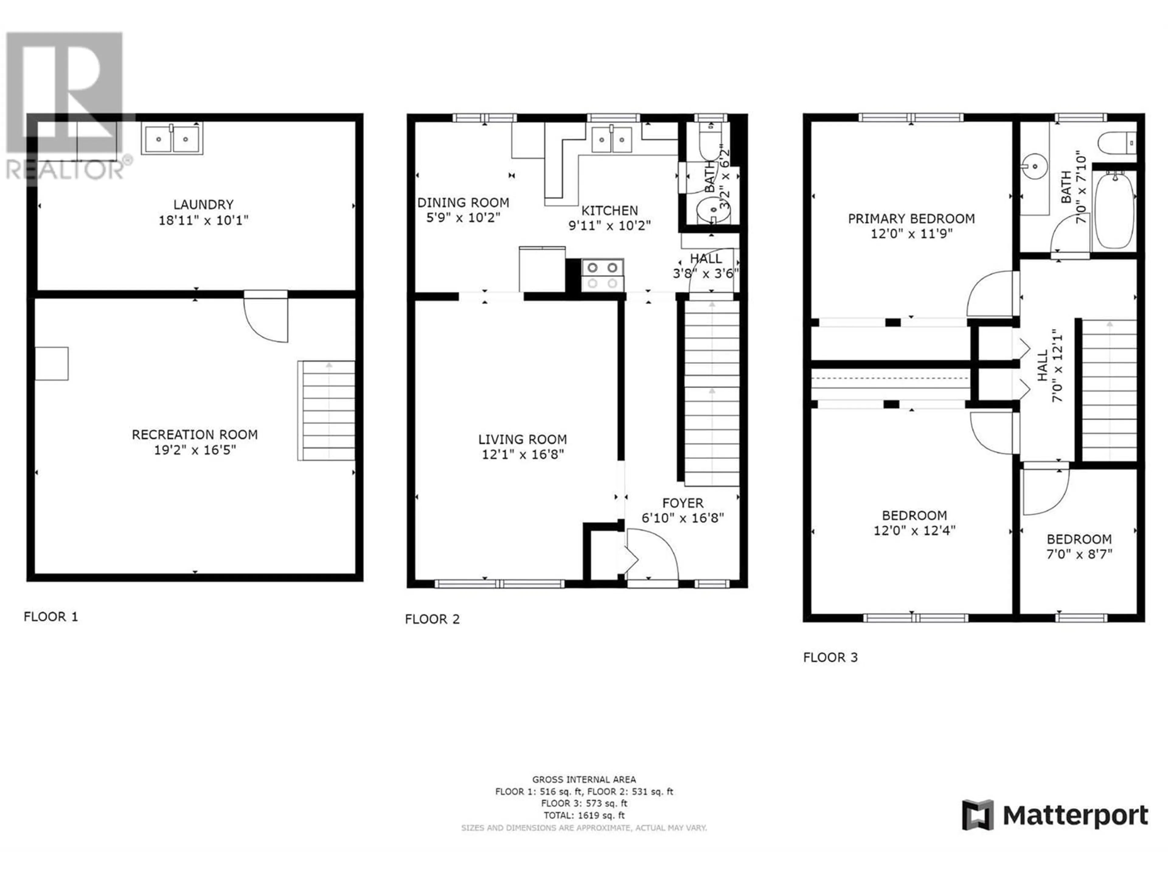 Floor plan for 1,2,3,4 - 3700 PLEASANT VALLEY ROAD, Vernon British Columbia V1H1R4