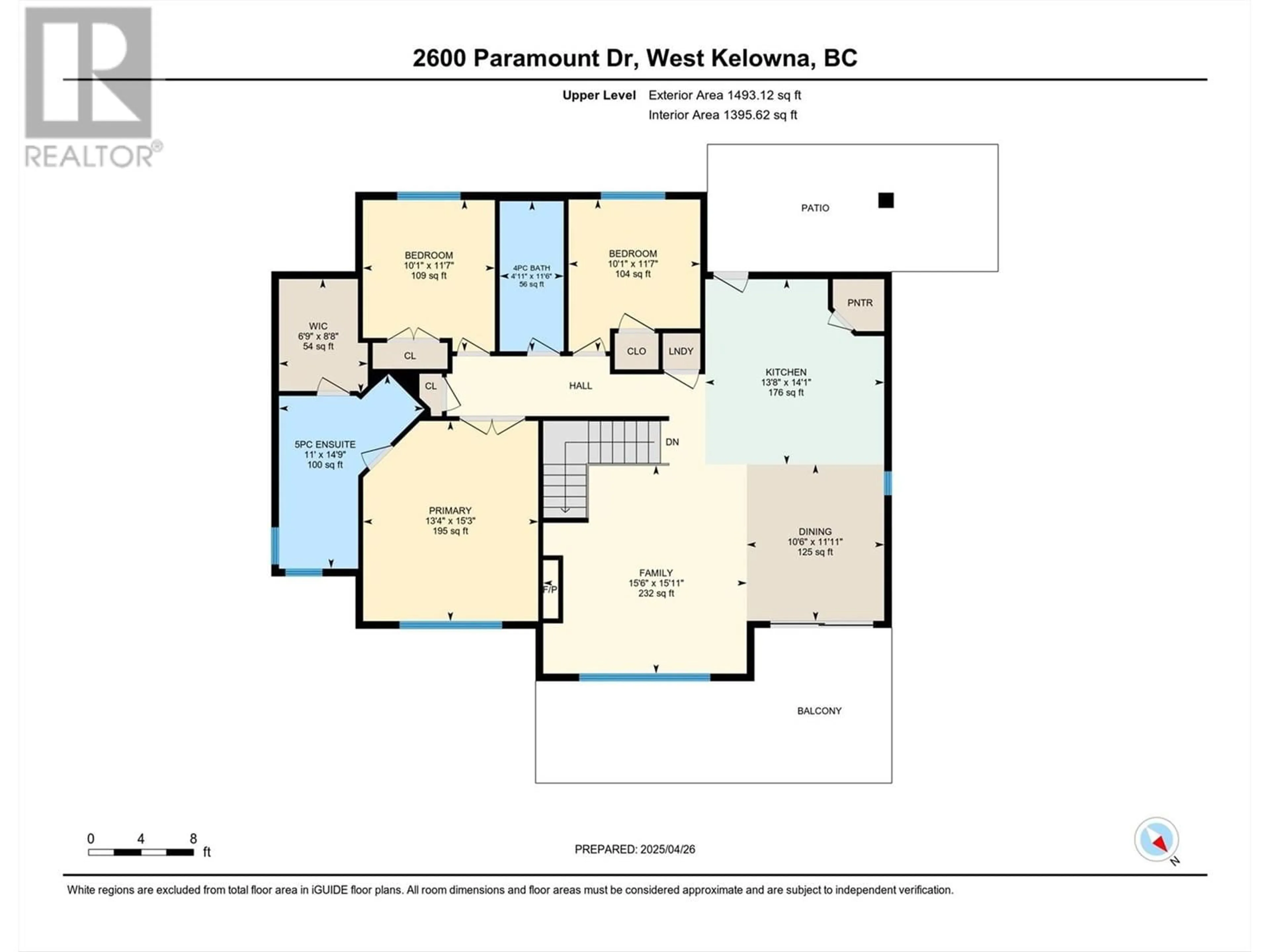 Floor plan for 2600 PARAMOUNT DRIVE, West Kelowna British Columbia V4T3H5