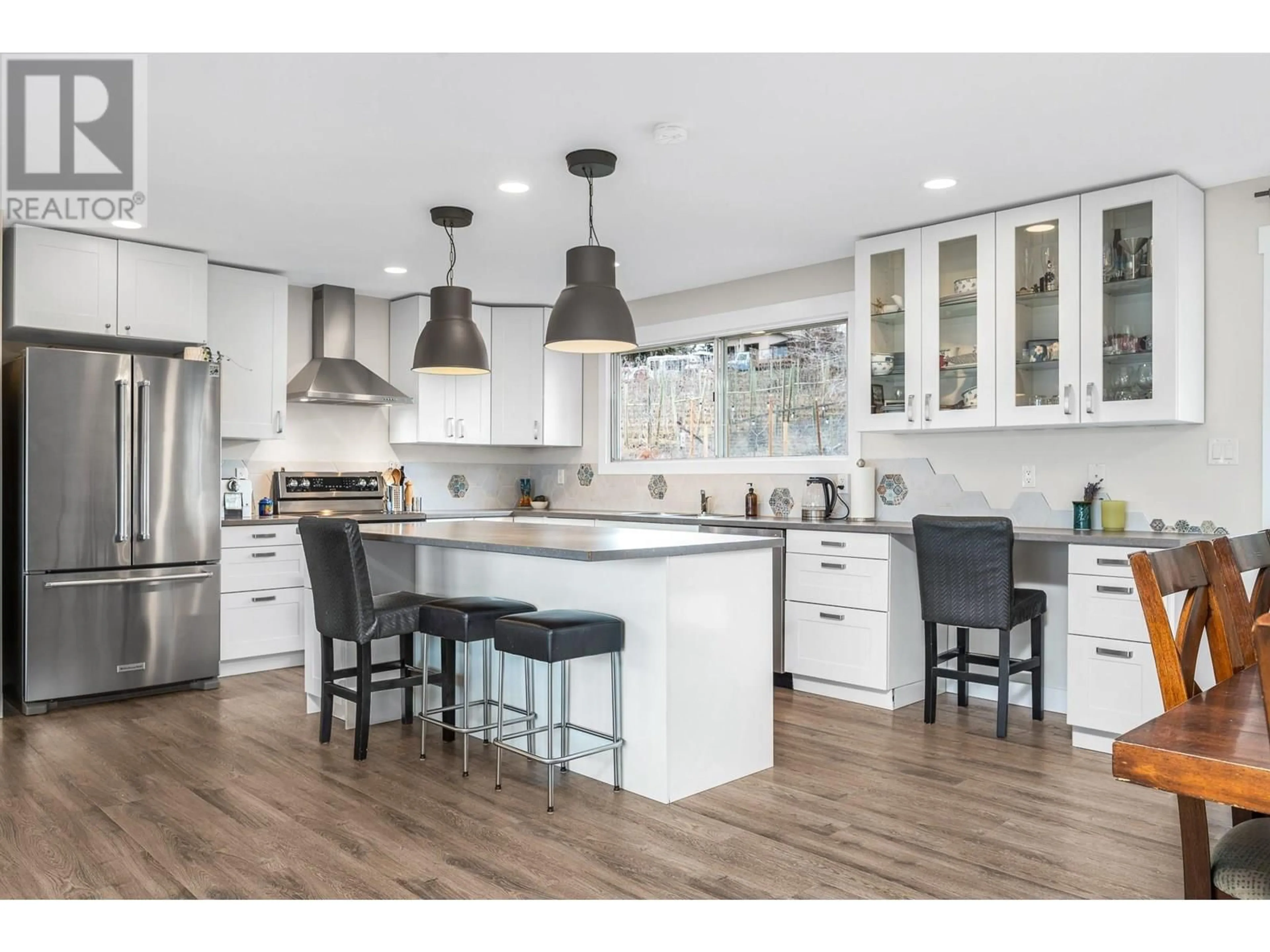 Open concept kitchen, unknown for 5895 COLLISON ROAD, Vernon British Columbia V1B3L4