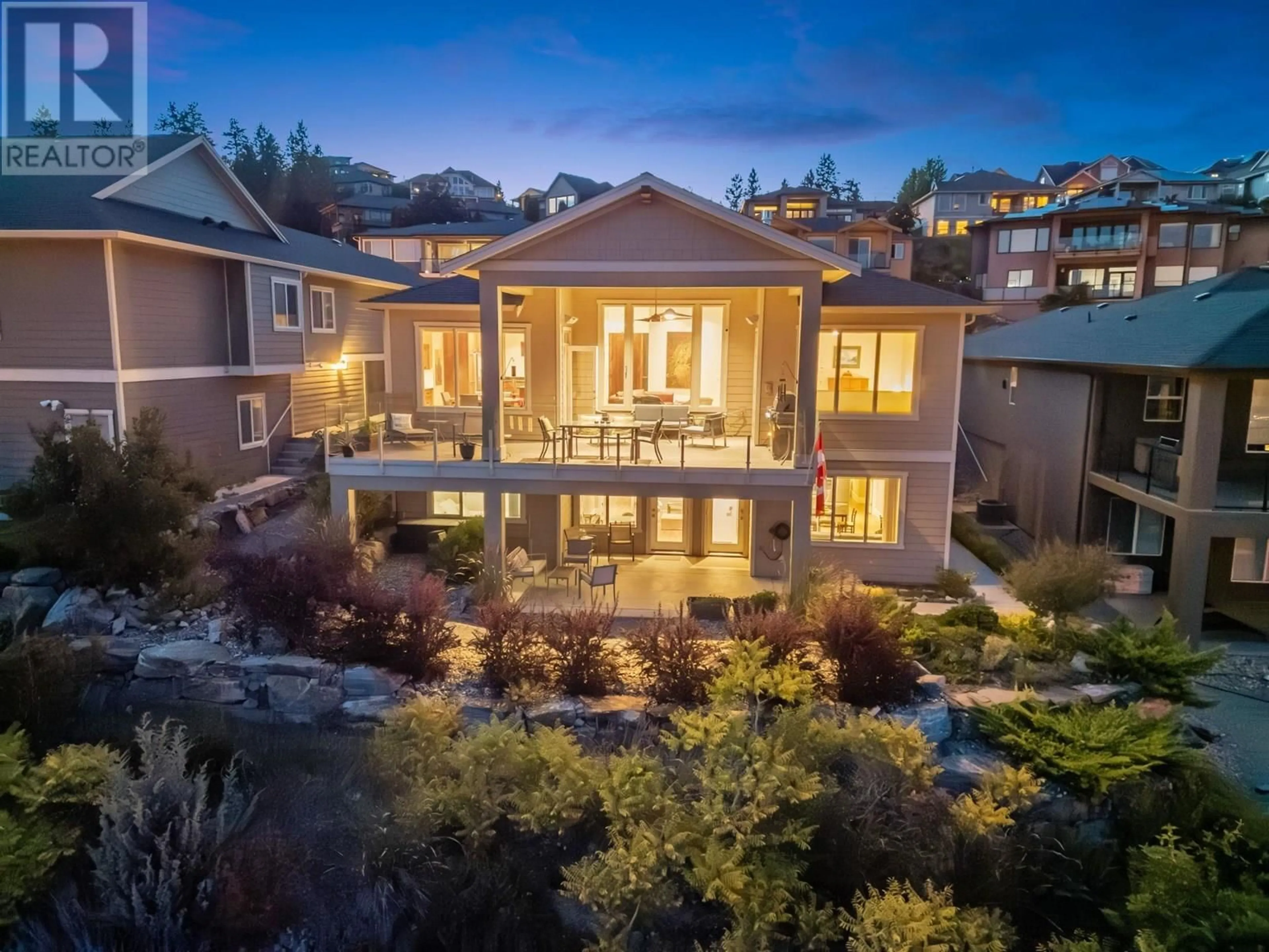 A pic from outside/outdoor area/front of a property/back of a property/a pic from drone, mountain view for 2660 SYLVIA ROAD, Lake Country British Columbia V4V2R8