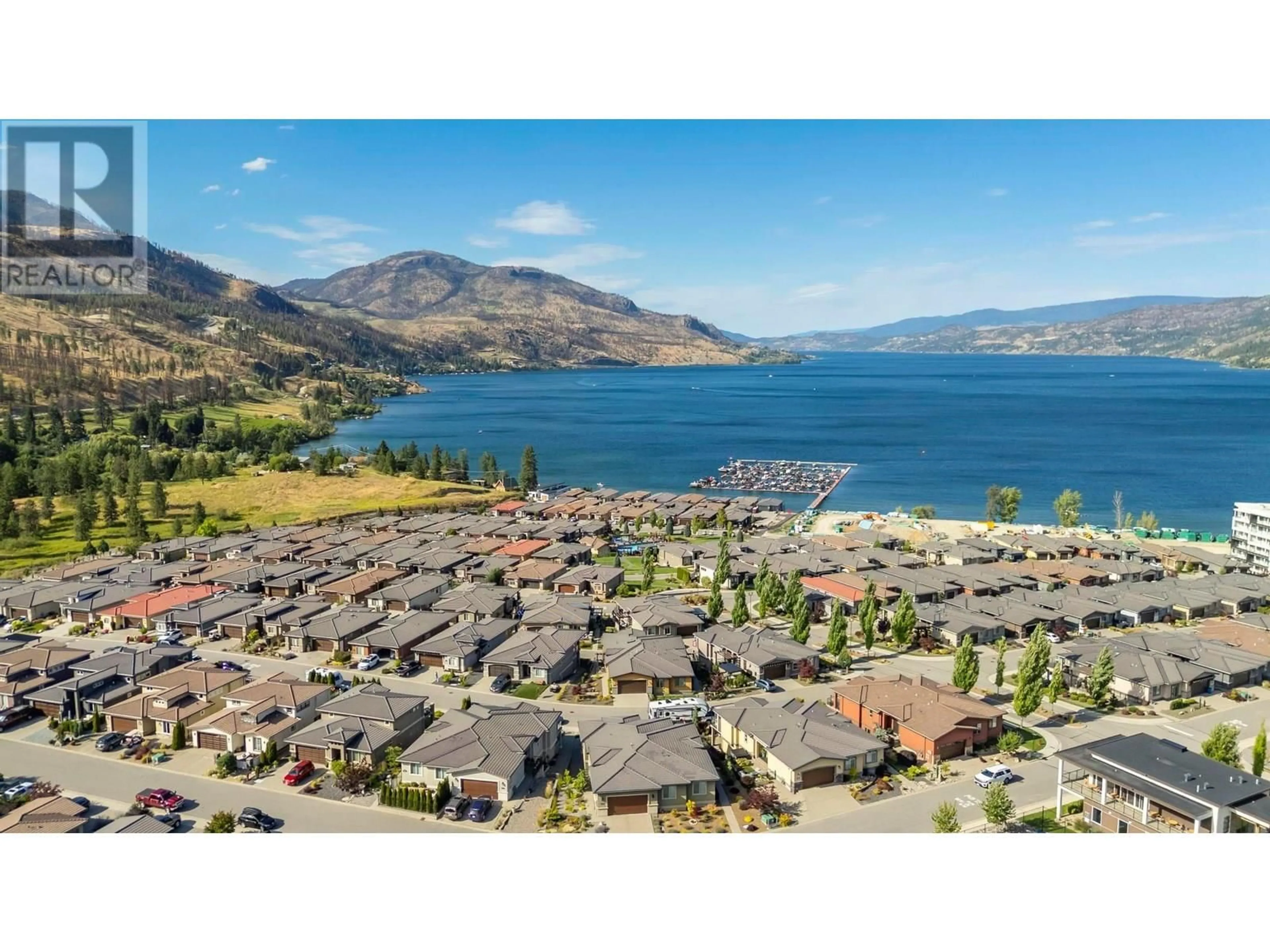 A pic from outside/outdoor area/front of a property/back of a property/a pic from drone, water/lake/river/ocean view for 1704 LAKE VISTA ROAD, West Kelowna British Columbia V1Z4E1