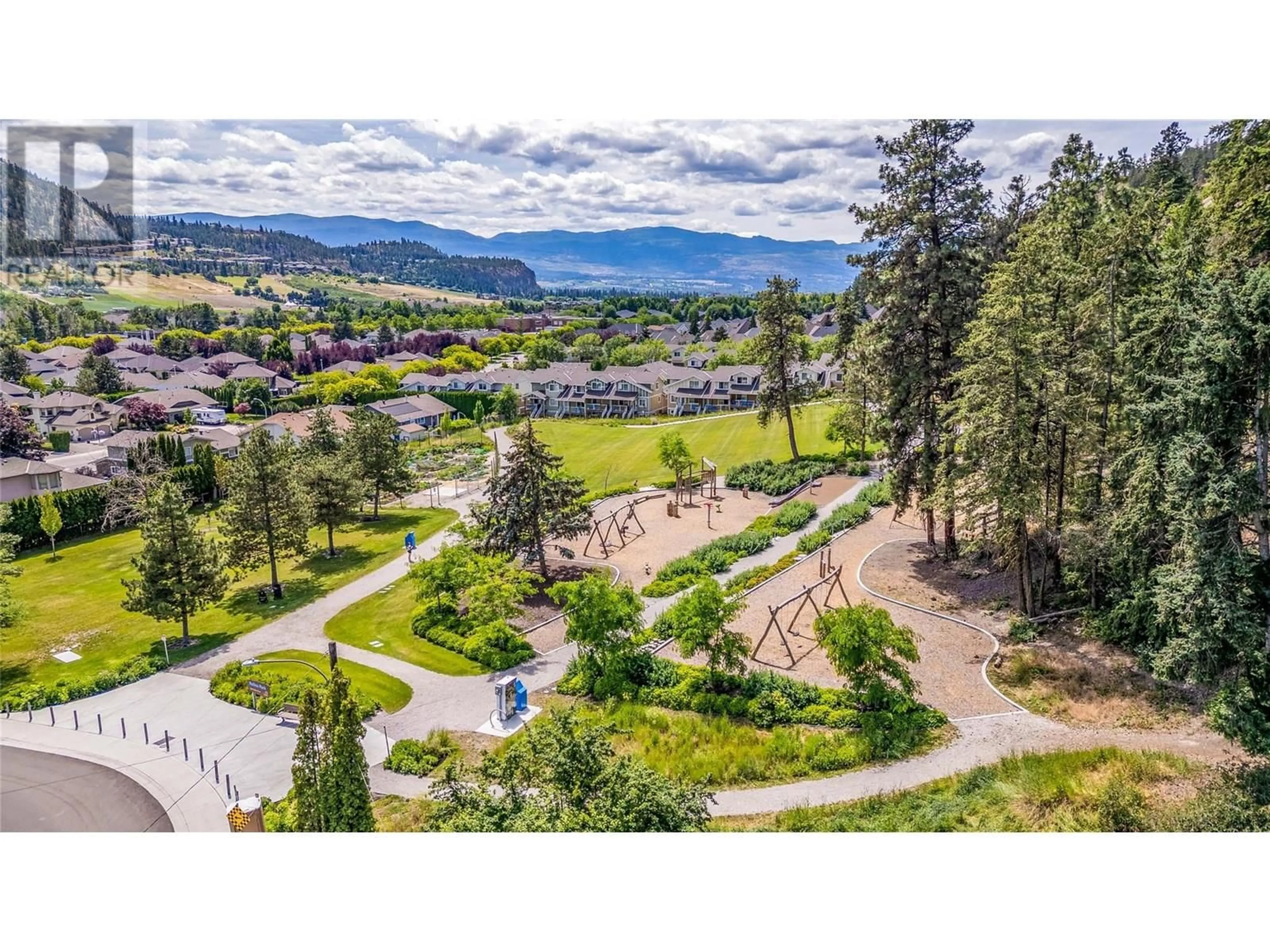 A pic from outside/outdoor area/front of a property/back of a property/a pic from drone, mountain view for 396 MOUBRAY ROAD, Kelowna British Columbia V1V1R4