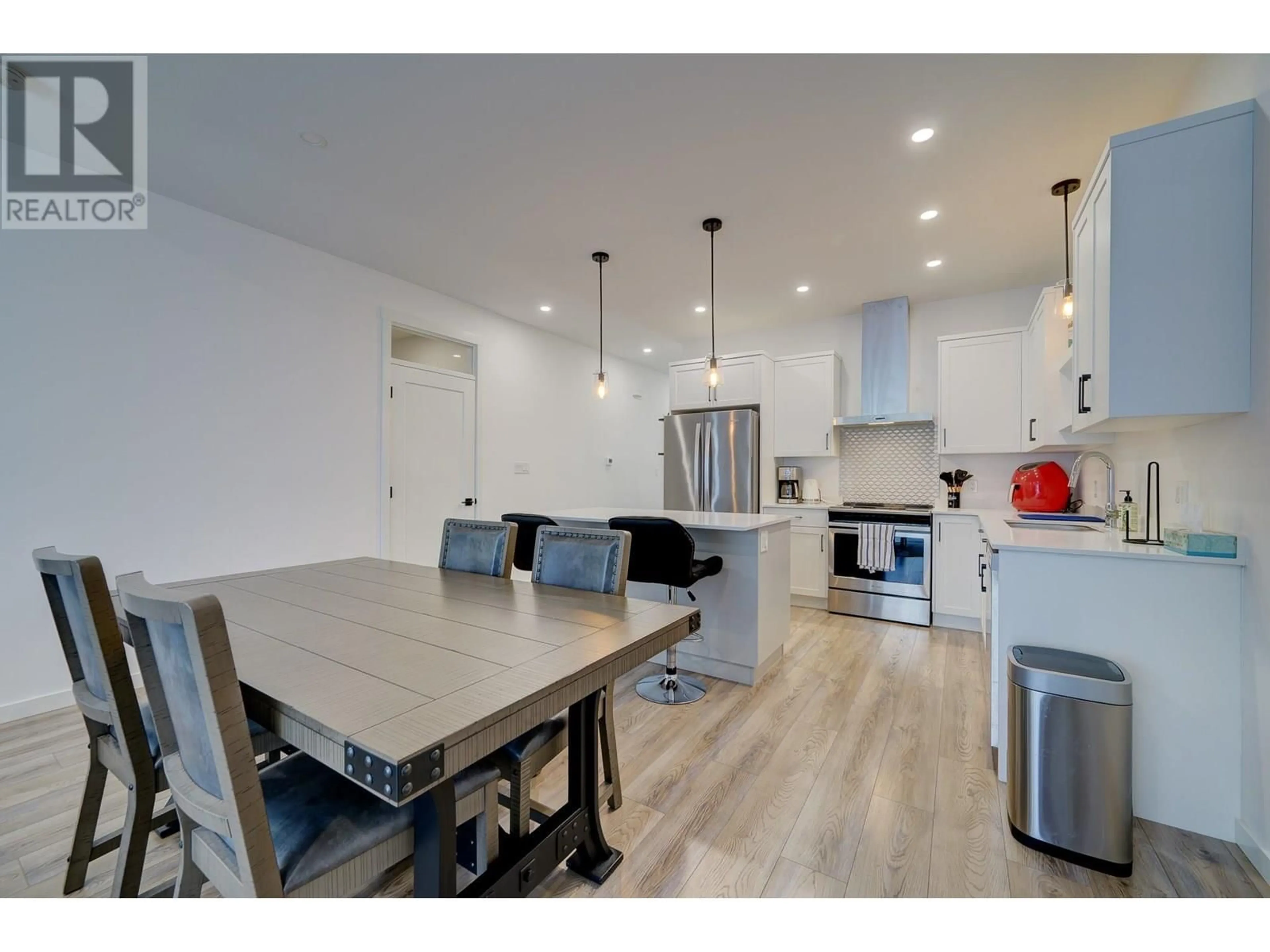 Open concept kitchen, wood/laminate floor for 2 - 220 SHEPHERD ROAD, Chase British Columbia V0E1M1