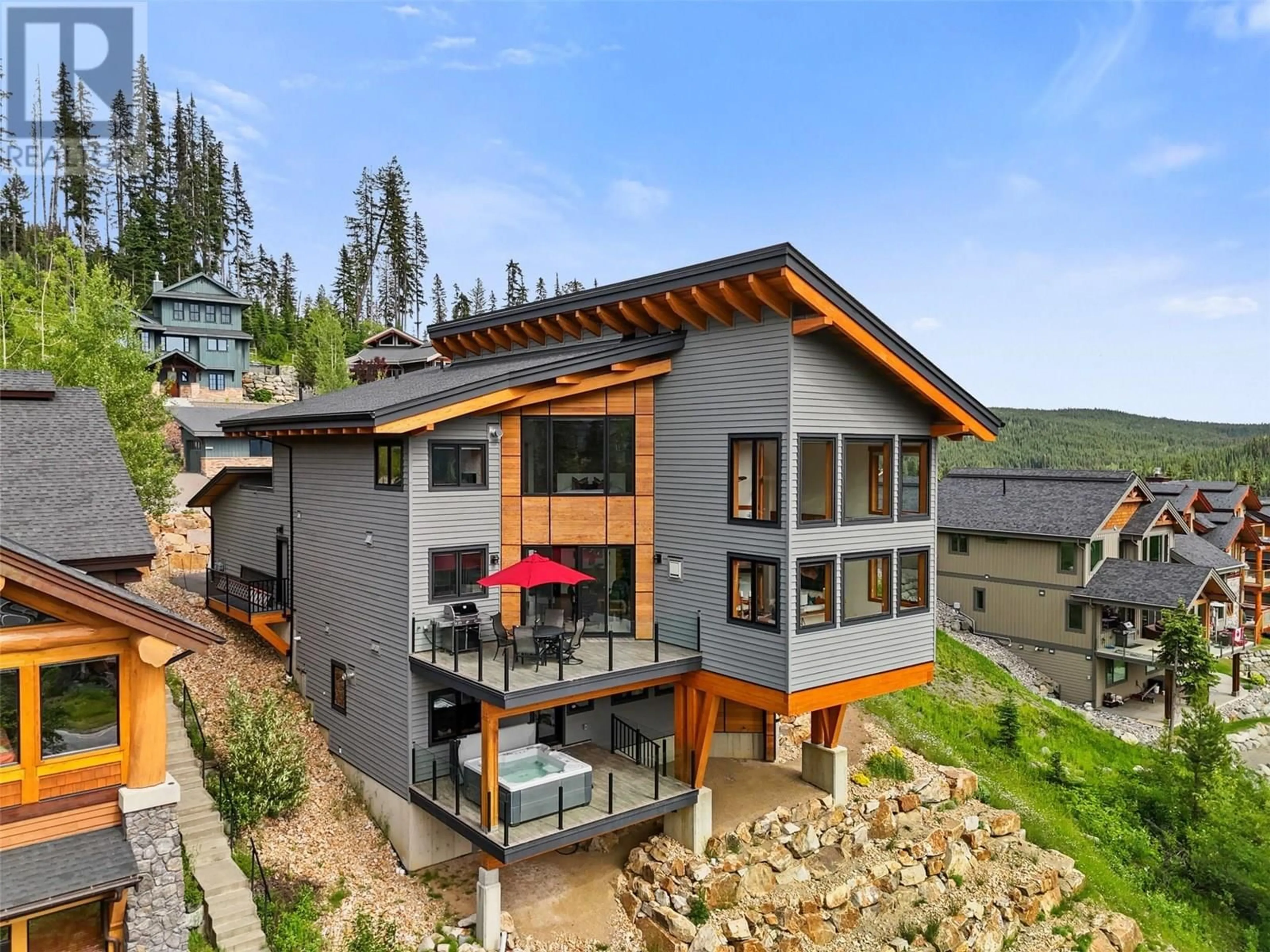 Home with vinyl exterior material, mountain view for 4249 BELLA VISTA DRIVE, Sun Peaks British Columbia V0E5N0