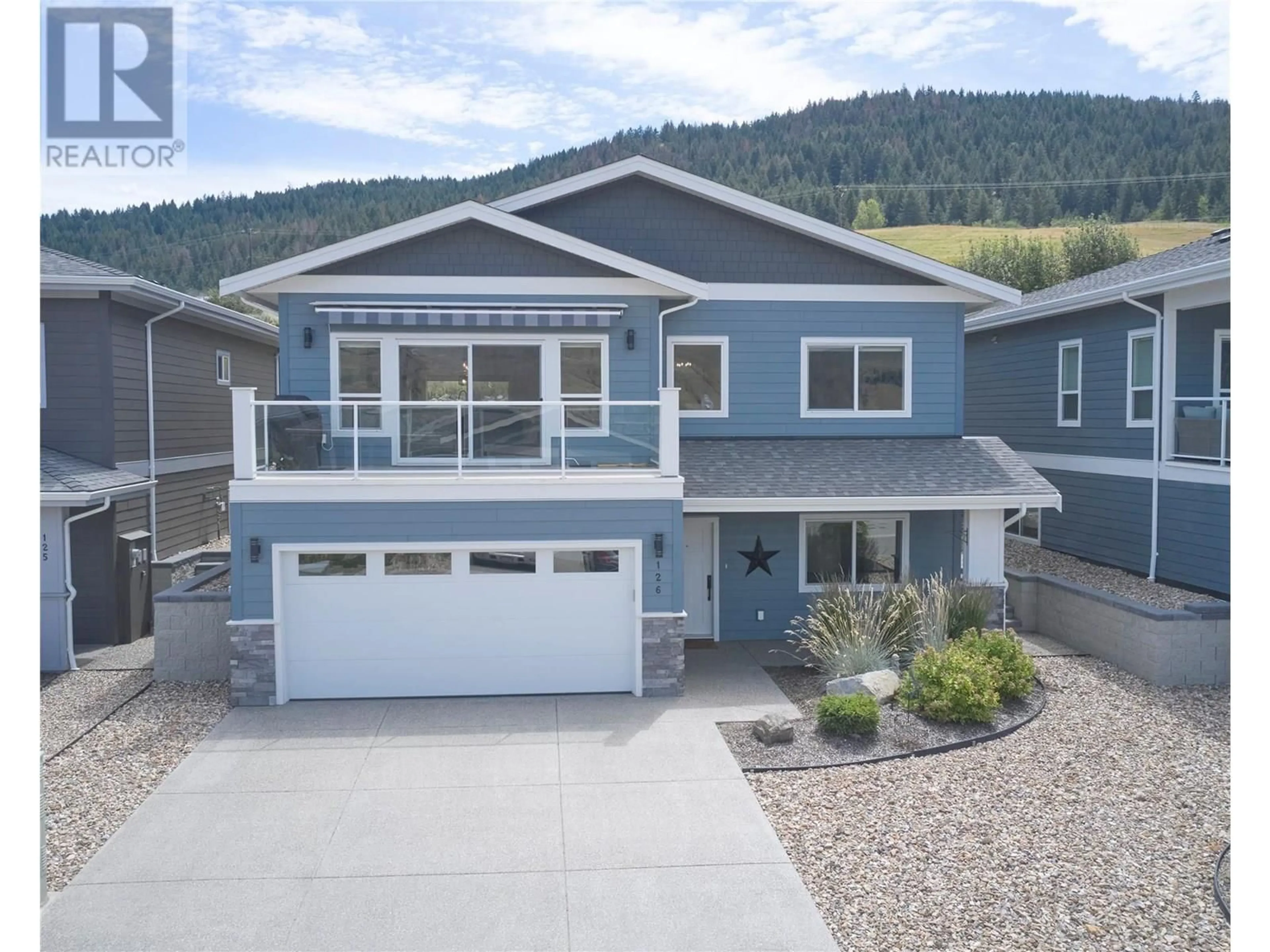 Home with vinyl exterior material, mountain view for 126 - 7760 OKANAGAN LANDING ROAD, Vernon British Columbia V1H1Z4