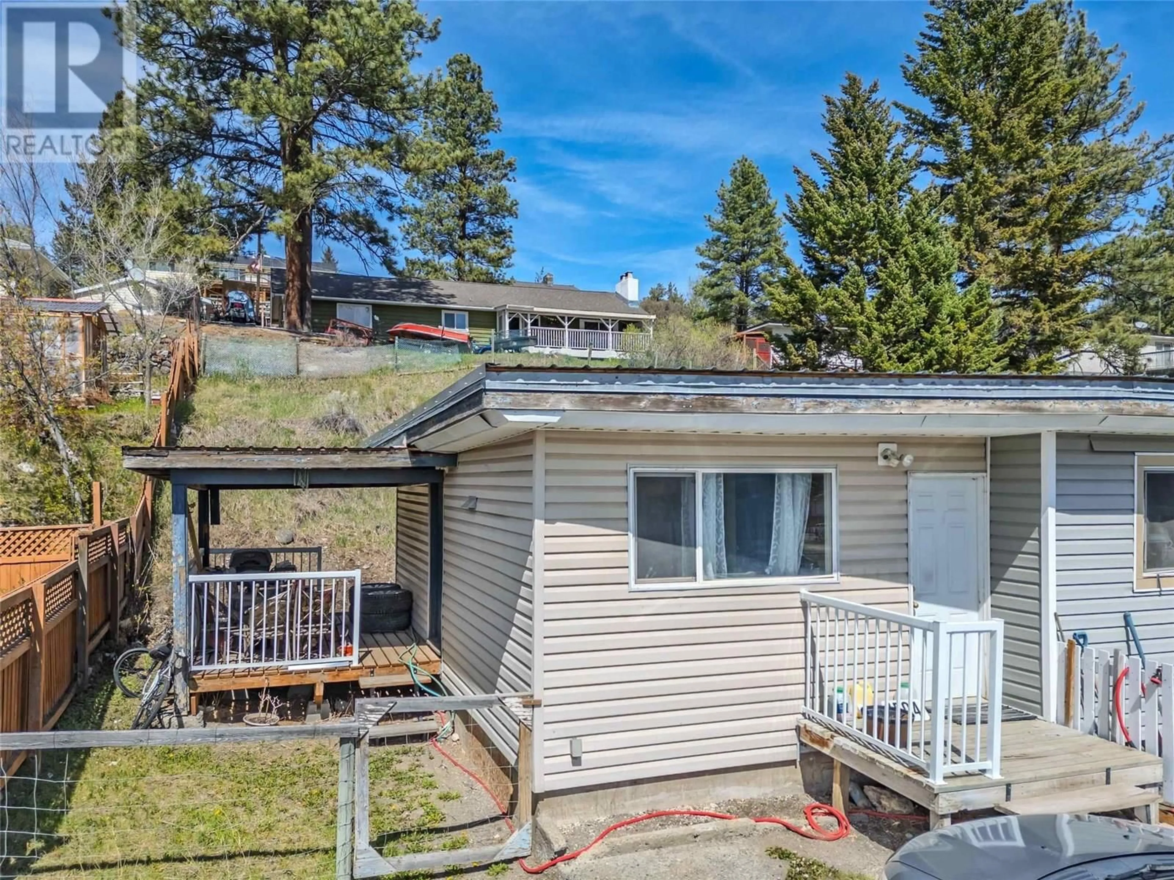 A pic from outside/outdoor area/front of a property/back of a property/a pic from drone, mountain view for 1504 CARSON ROAD, Clinton British Columbia V0K1K0