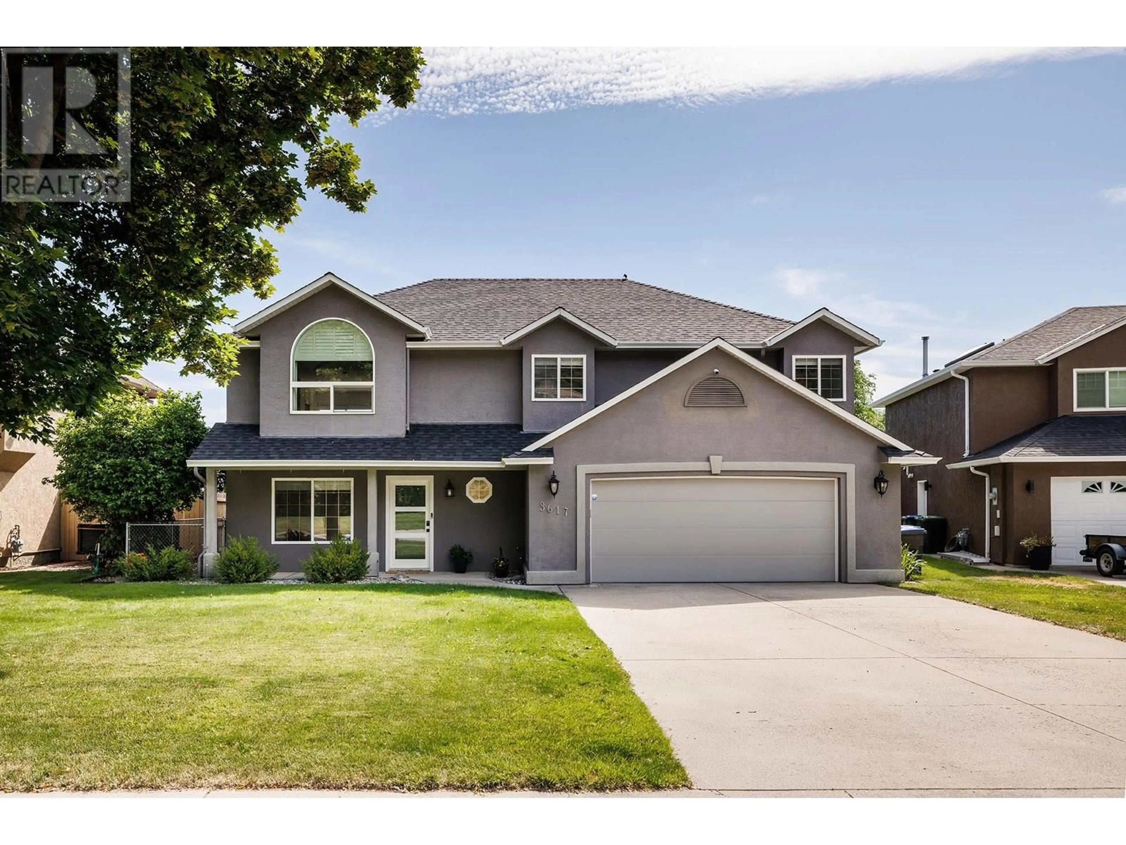 Home with vinyl exterior material, street for 3617 GLEN ABBEY COURT, West Kelowna British Columbia V4T2N1