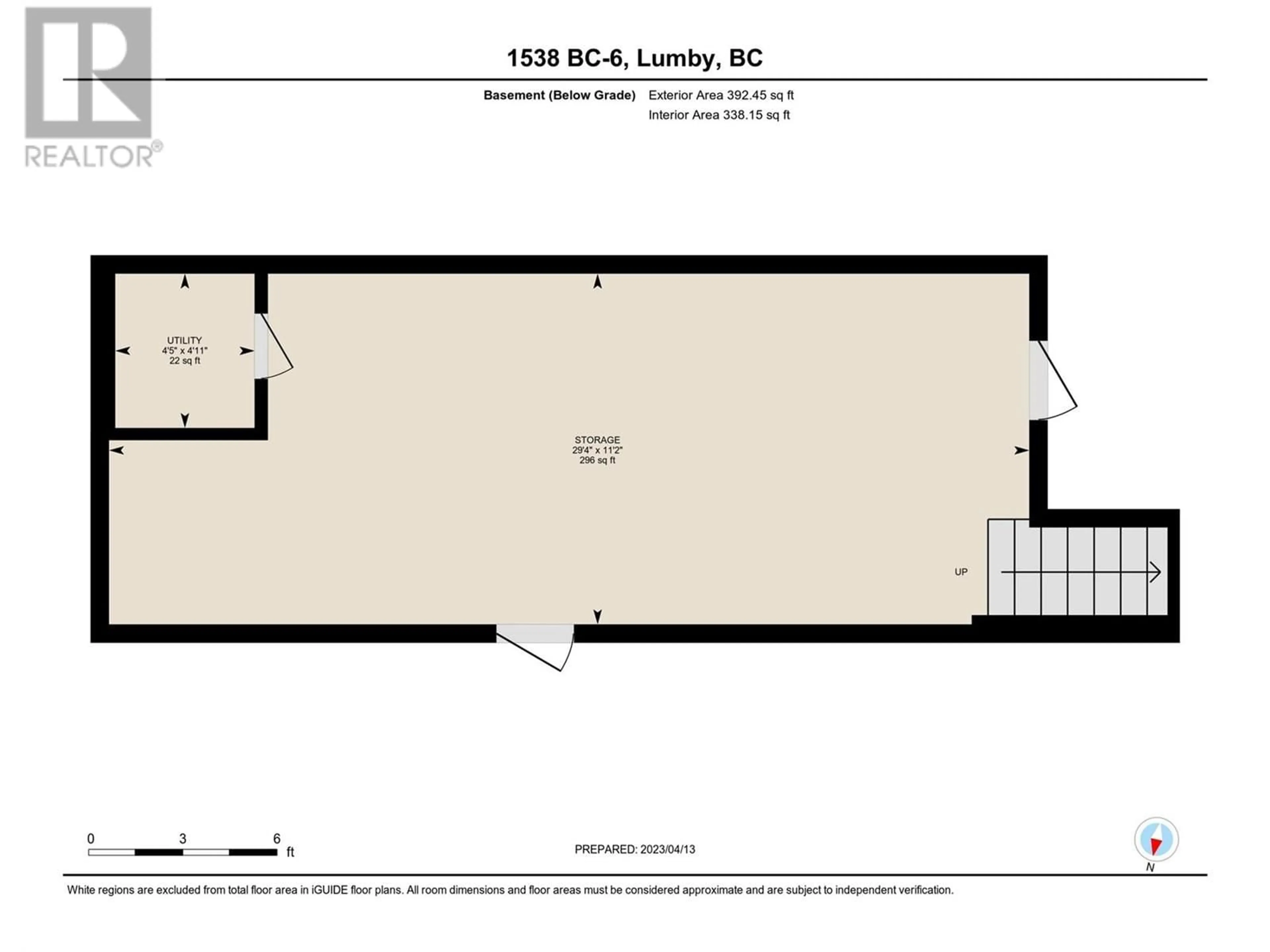 Floor plan for 1538 HIGHWAY 6 OTHER, Cherryville British Columbia V0E2G1