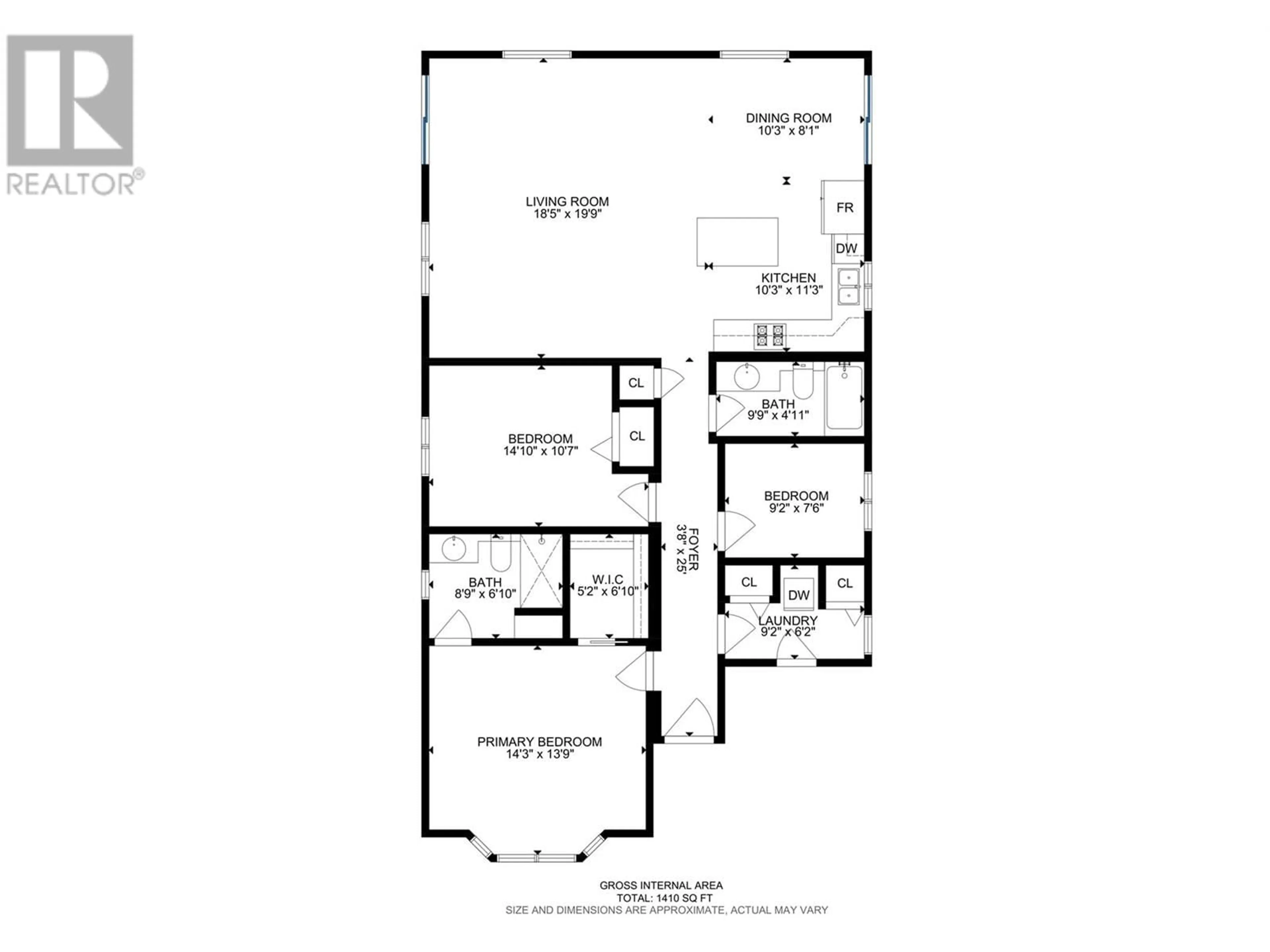 Floor plan for 2092 SAGE CRESCENT, Westbank British Columbia V4T3A5