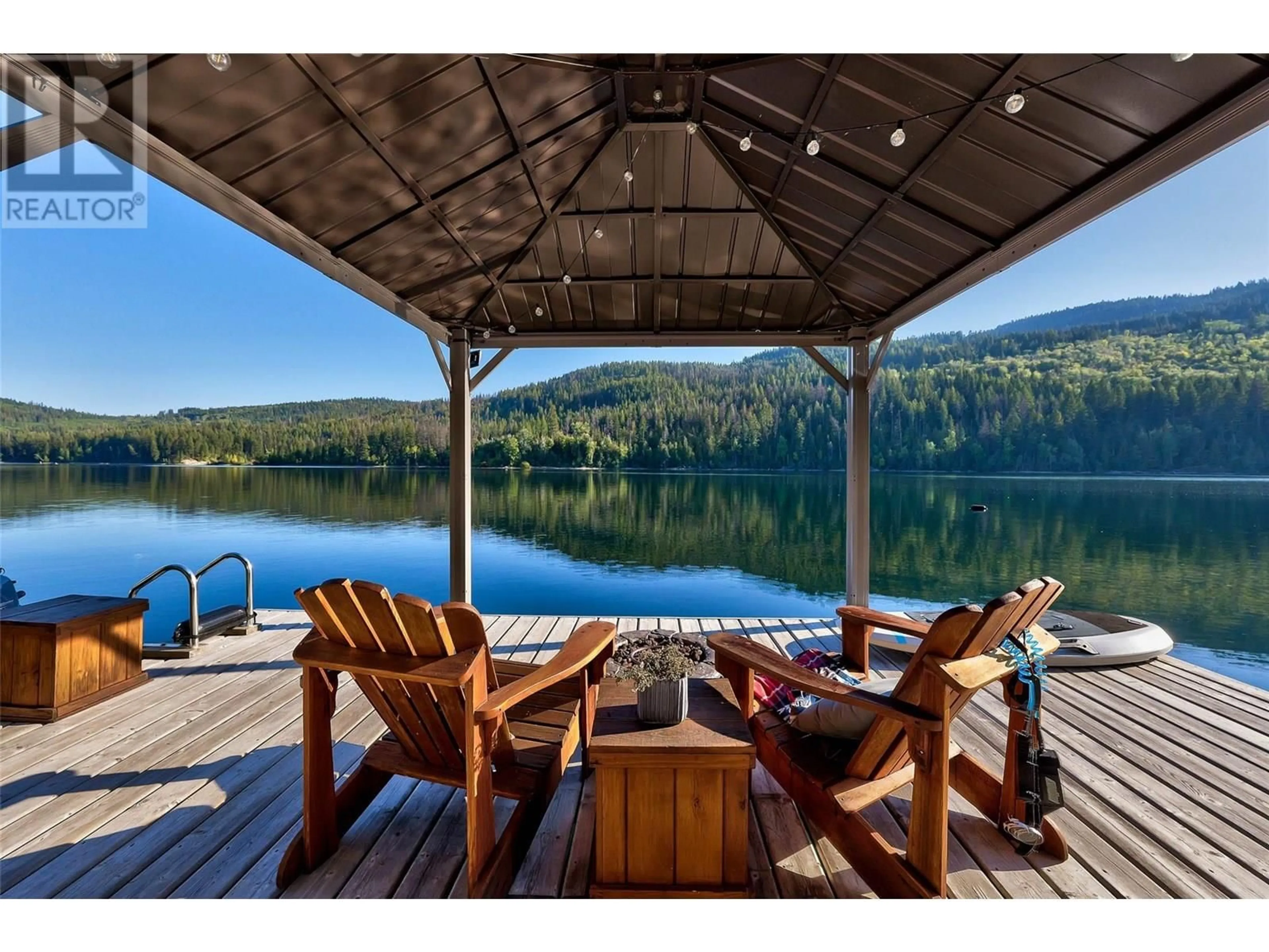 Patio, water/lake/river/ocean view for 2388 HEFFLEY LAKE ROAD, Kamloops British Columbia V0E1Z1