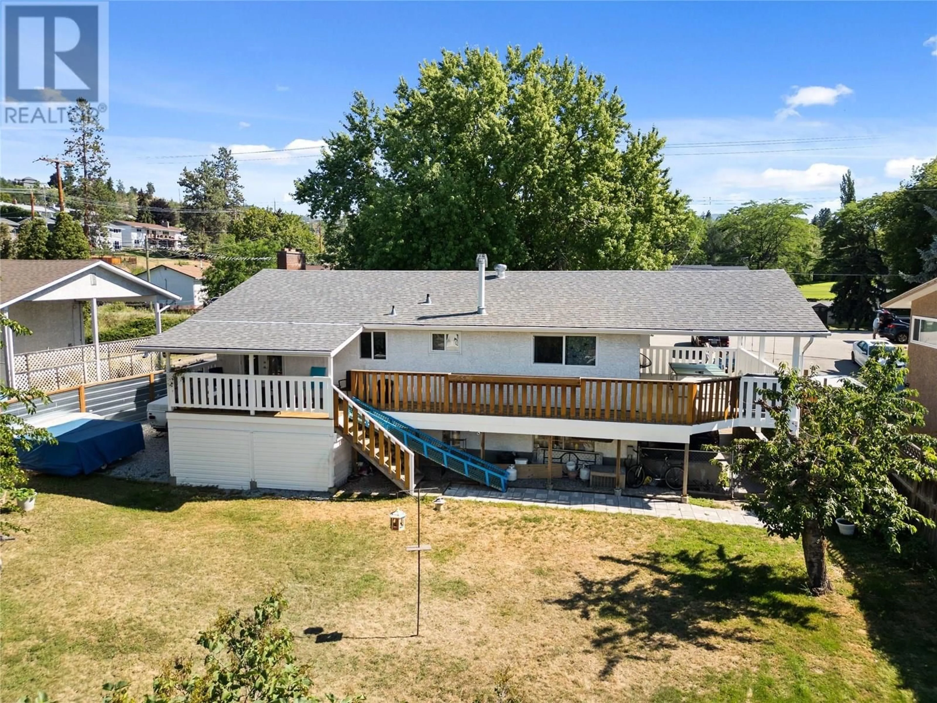 A pic from outside/outdoor area/front of a property/back of a property/a pic from drone, water/lake/river/ocean view for 920 BELGO ROAD, Kelowna British Columbia V1X3A7
