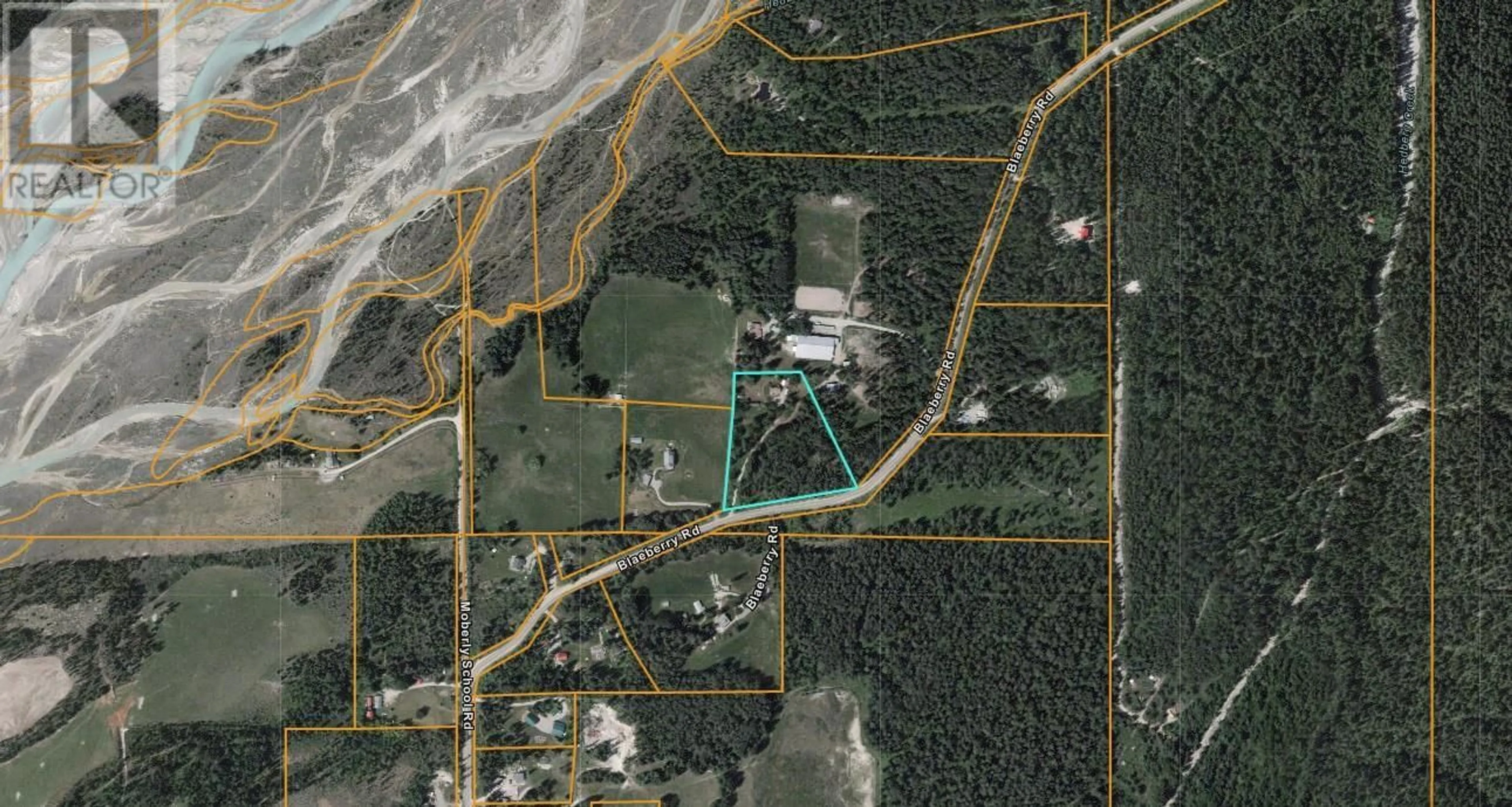 Picture of a map for 1871 BLAEBERRY ROAD, Golden British Columbia V0A1H0