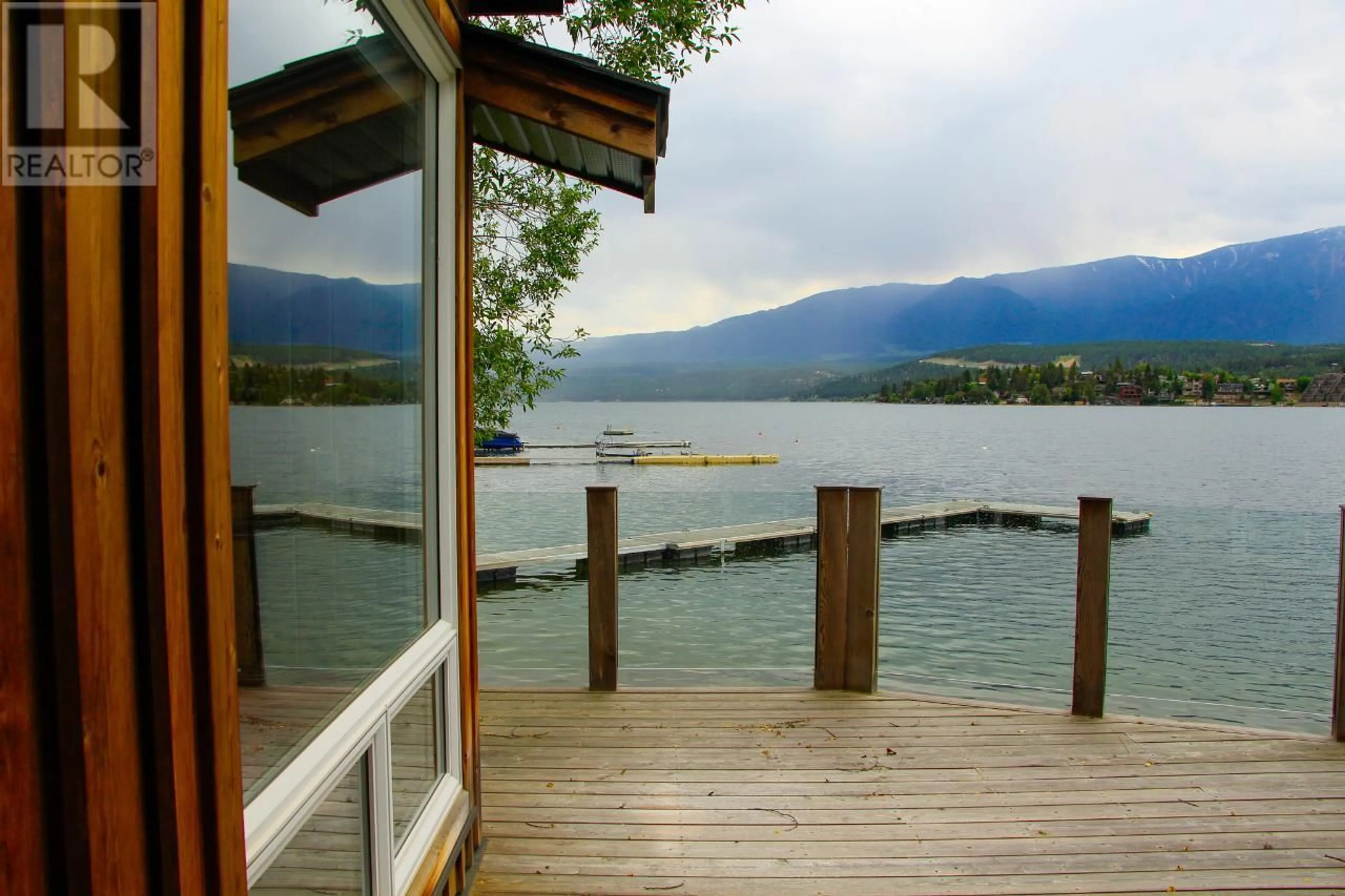 Patio, water/lake/river/ocean view for 613 LAKEVIEW ROAD, Invermere British Columbia V0A1K3