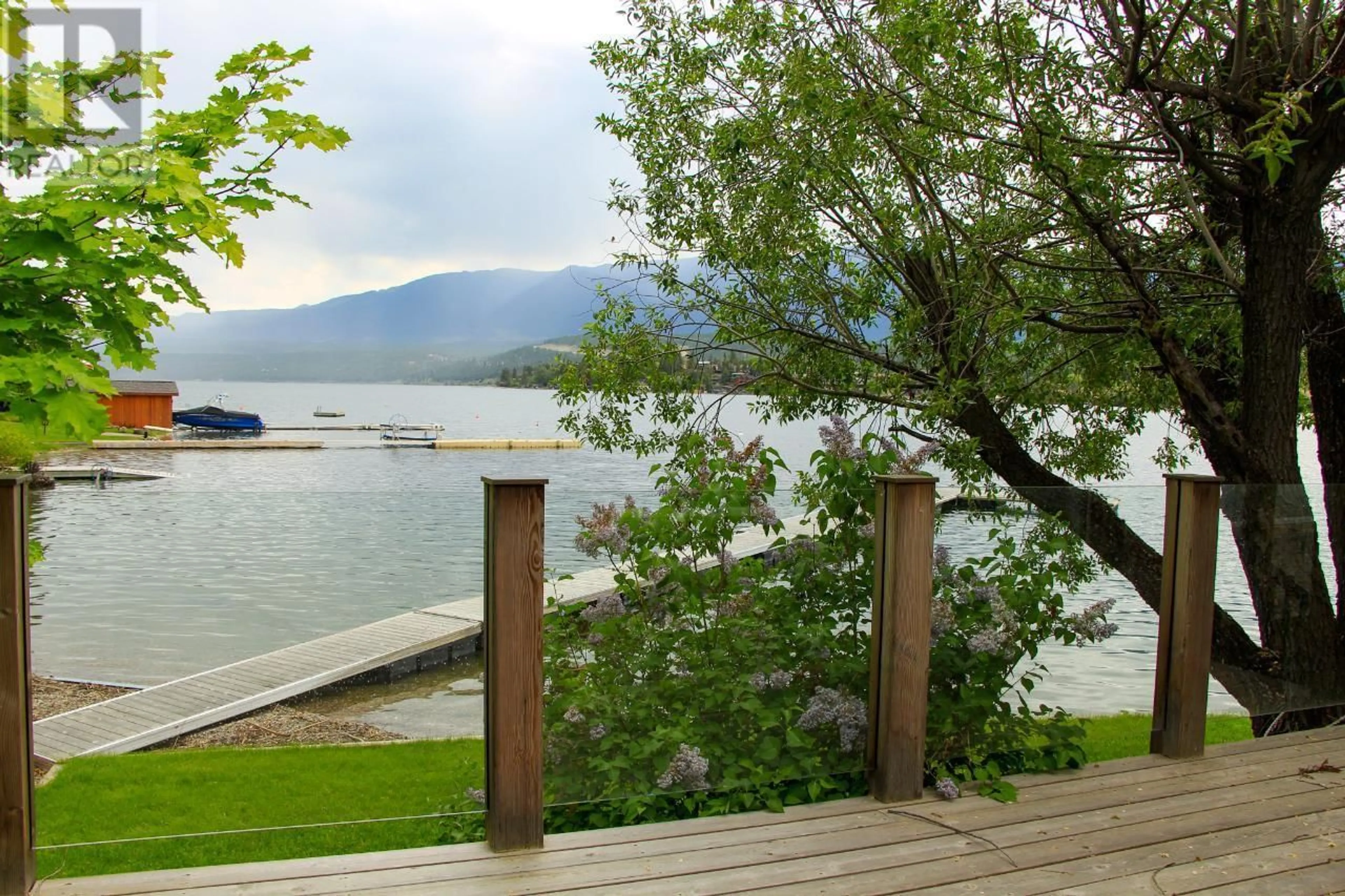 Patio, water/lake/river/ocean view for 613 LAKEVIEW ROAD, Invermere British Columbia V0A1K3