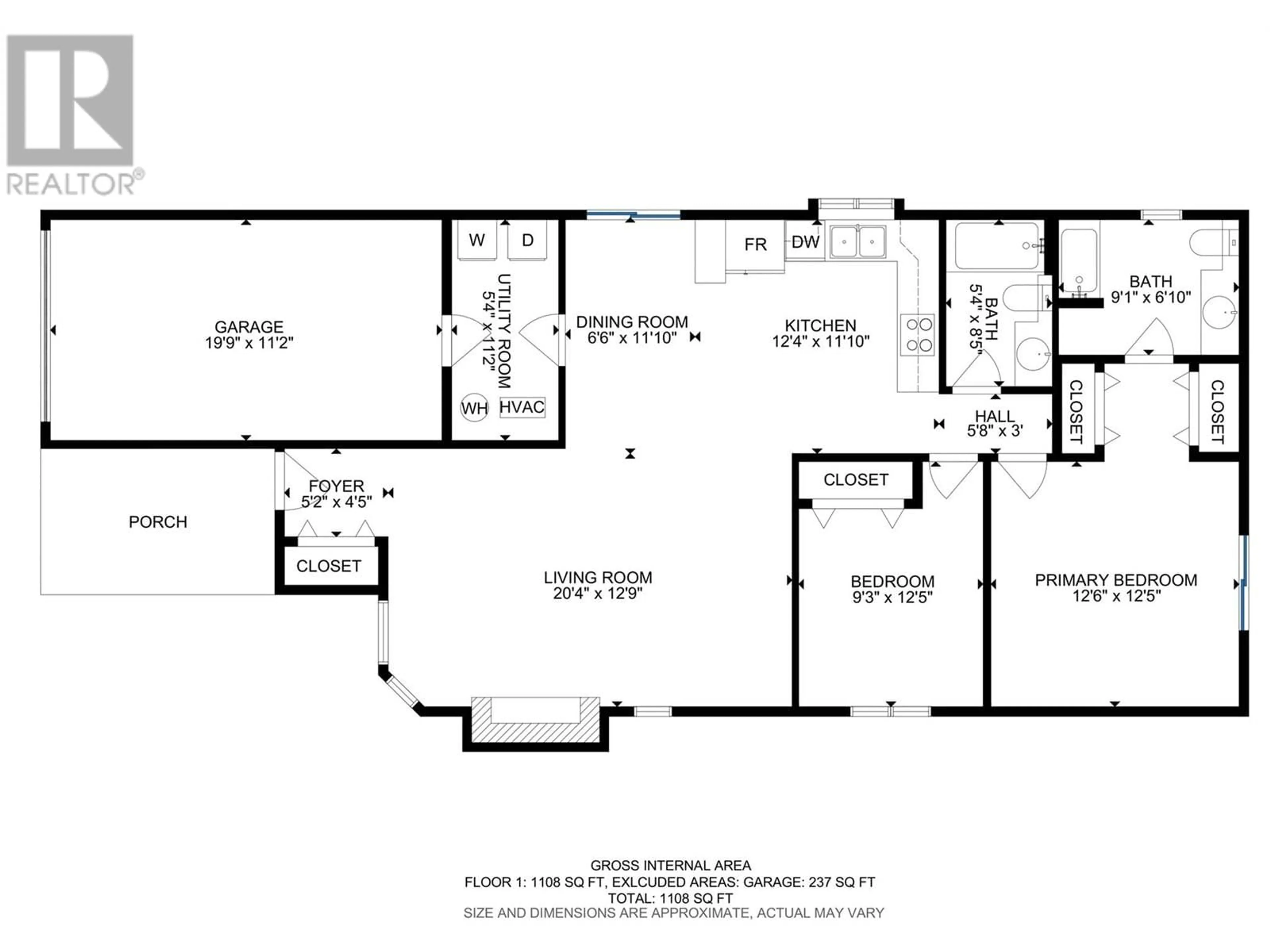 Floor plan for 5 - 1951 LODGEPOLE DRIVE, Kamloops British Columbia V1S1Y1