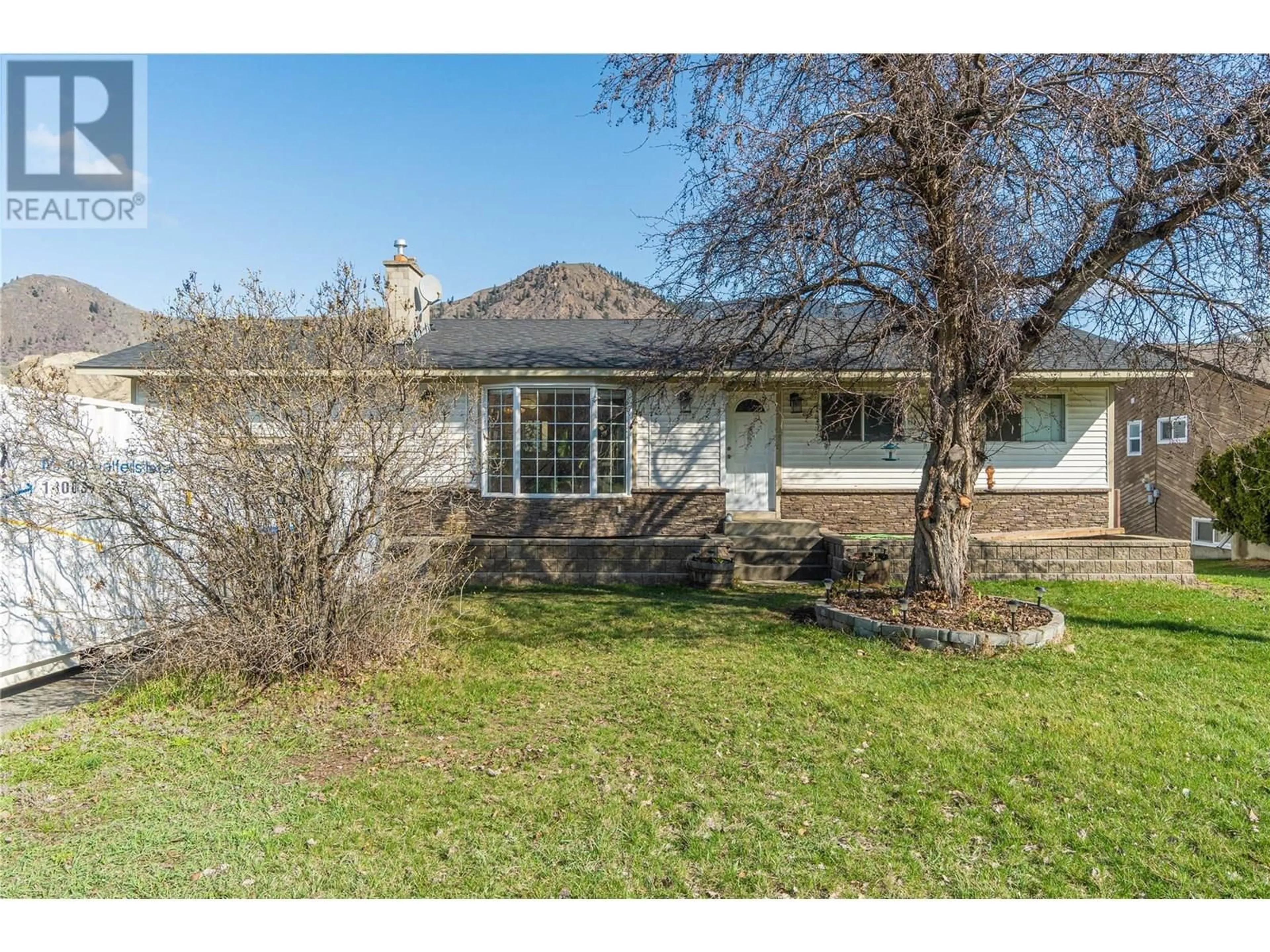 A pic from outside/outdoor area/front of a property/back of a property/a pic from drone, street for 6418 FURRER ROAD, Kamloops British Columbia V2C4V6