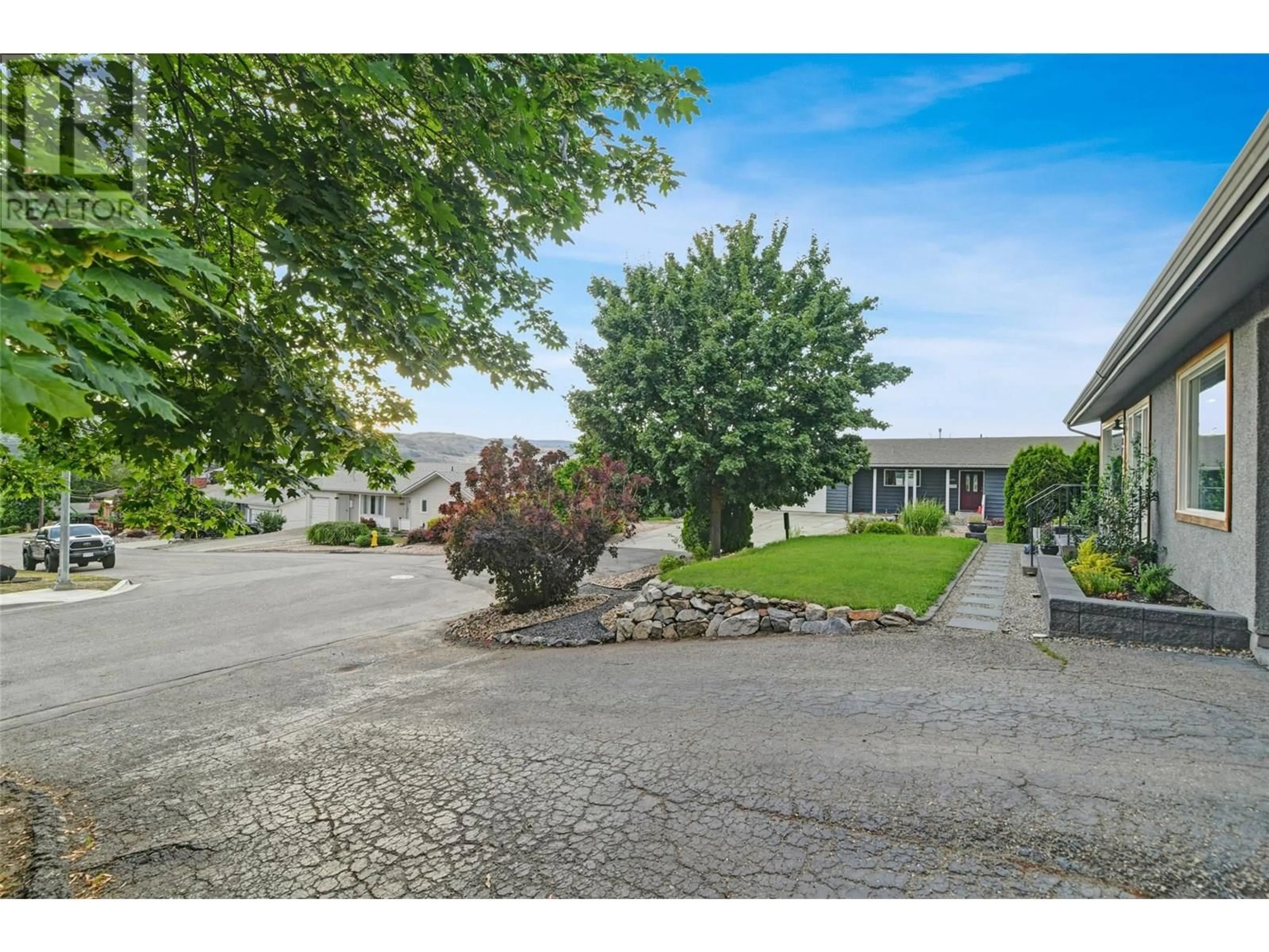A pic from outside/outdoor area/front of a property/back of a property/a pic from drone, street for 3701 14 STREET, Vernon British Columbia V1T3V1