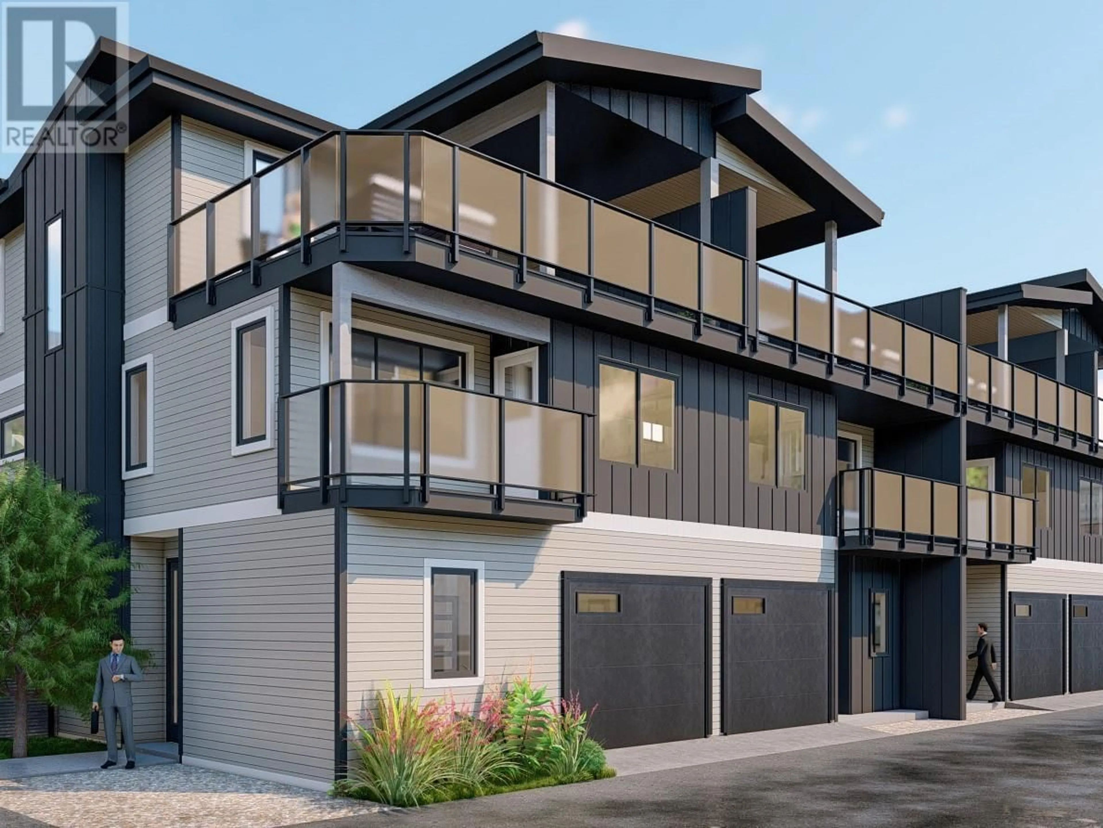 Home with vinyl exterior material, street for 3 - 724 MORRISON AVENUE, Kelowna British Columbia V1Y5E5
