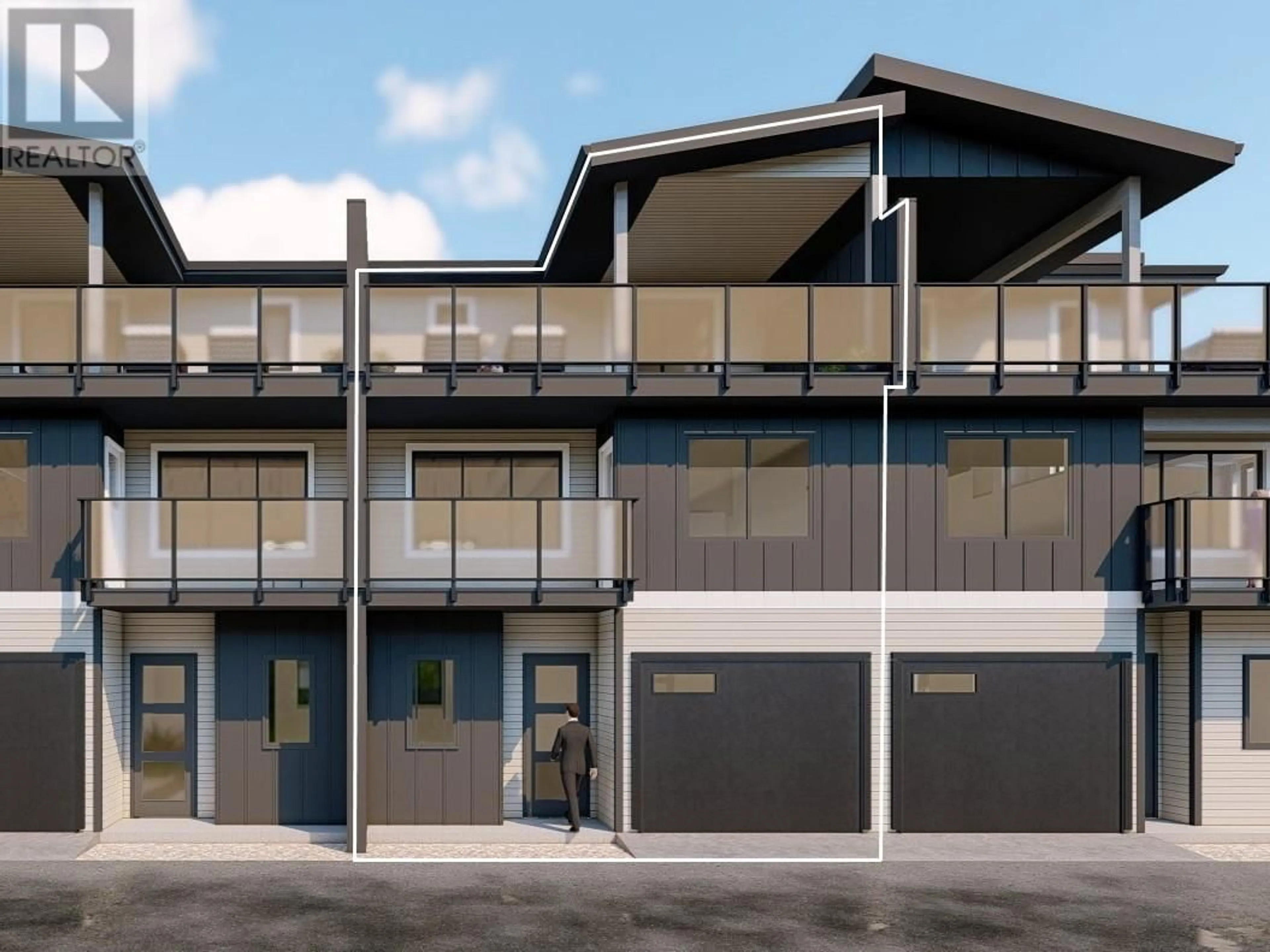 Indoor garage for 3 - 724 MORRISON AVENUE, Kelowna British Columbia V1Y5E5