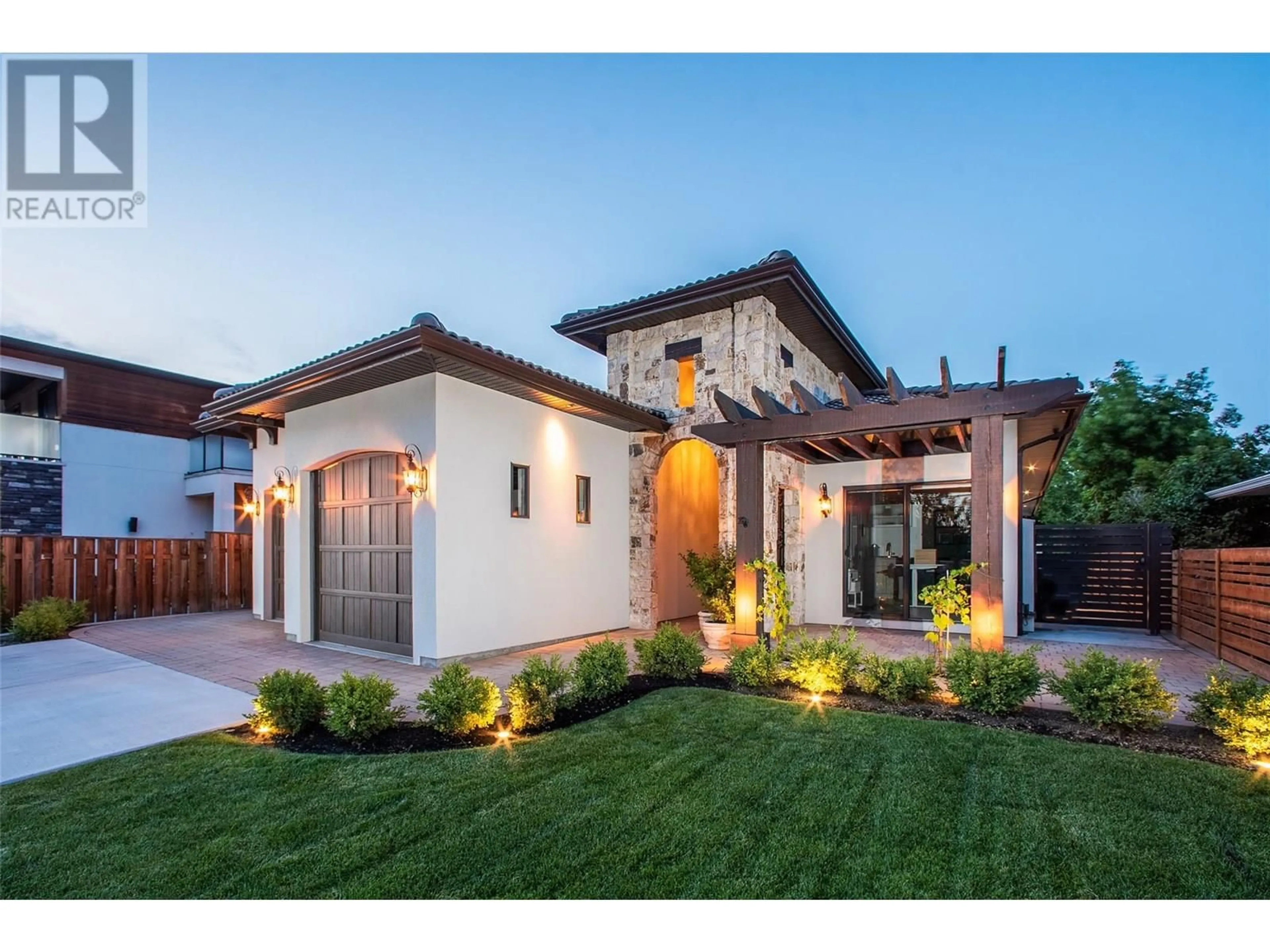 Home with brick exterior material, street for 3567 LAKESHORE ROAD, Kelowna British Columbia V1W3K1