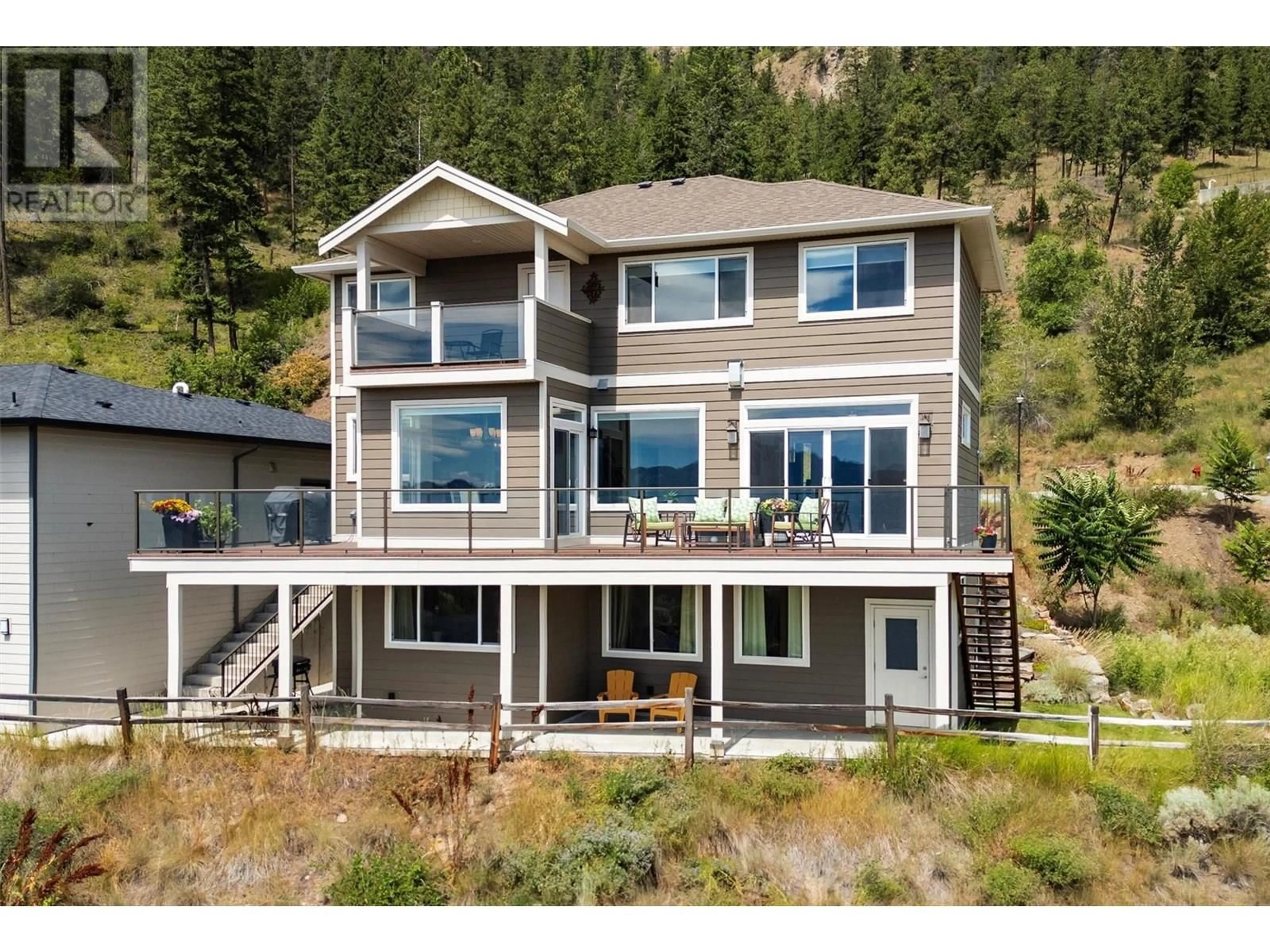 Home with vinyl exterior material, water/lake/river/ocean view for 2373 BIG SKY DRIVE, West Kelowna British Columbia V4T3M2