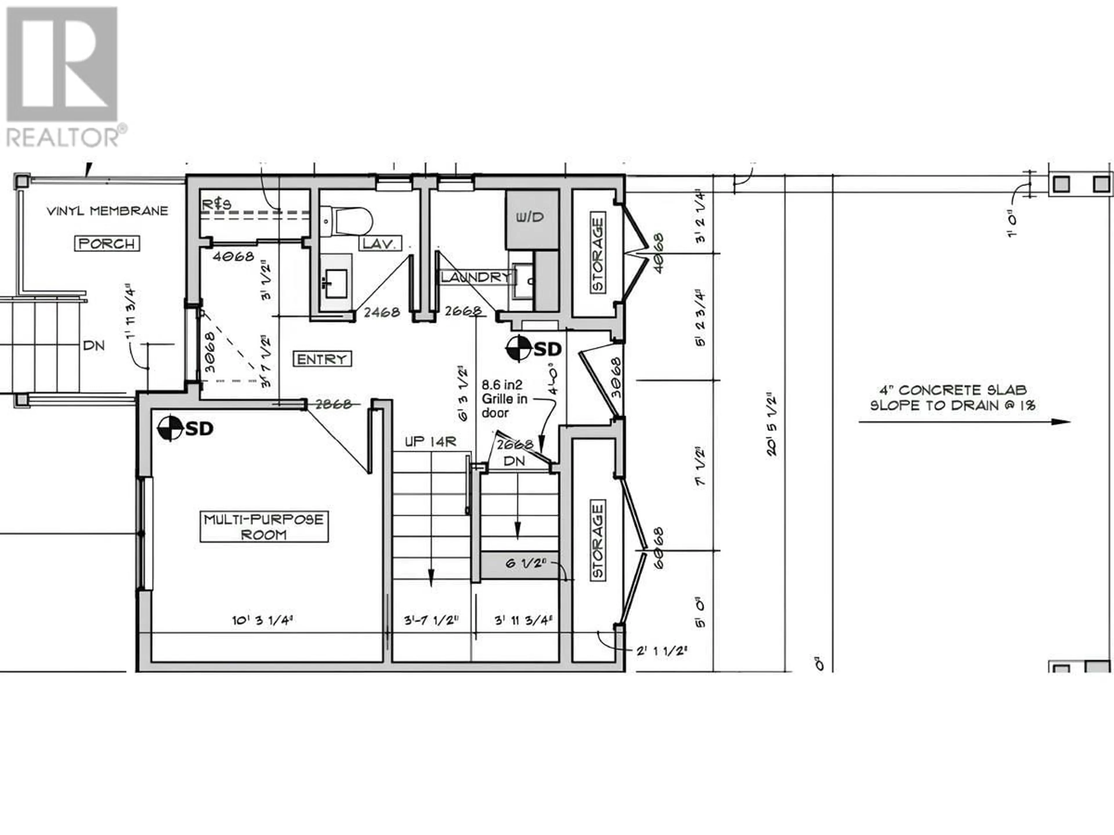 Floor plan for A - 2222 FALLS STREET, Nelson British Columbia V1L1K4
