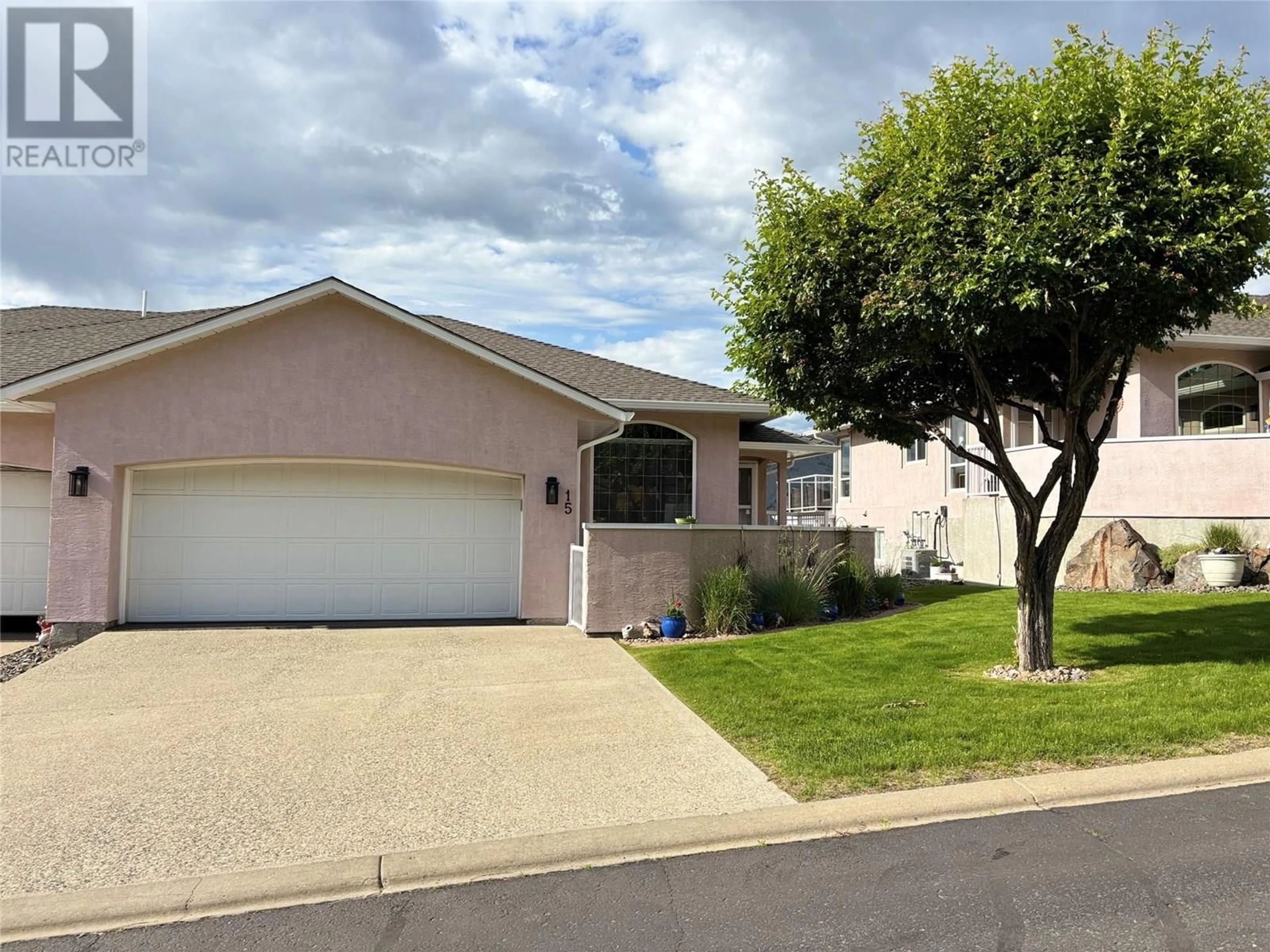 Home with vinyl exterior material, street for 15 - 2630 NECHAKO DRIVE, Kamloops British Columbia V2E2C9